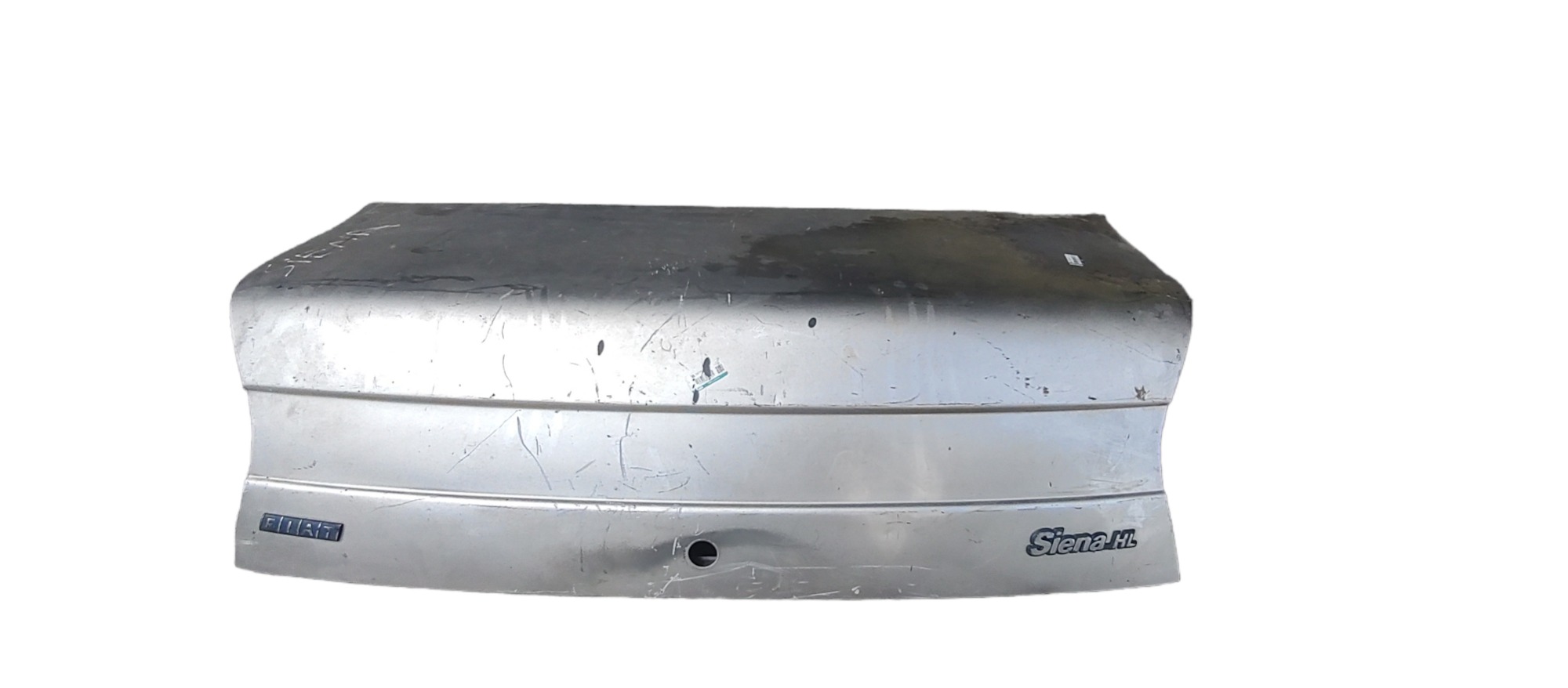 Tampa Traseira Fiat Siena Hl 1997 C/detalhes Prata 2