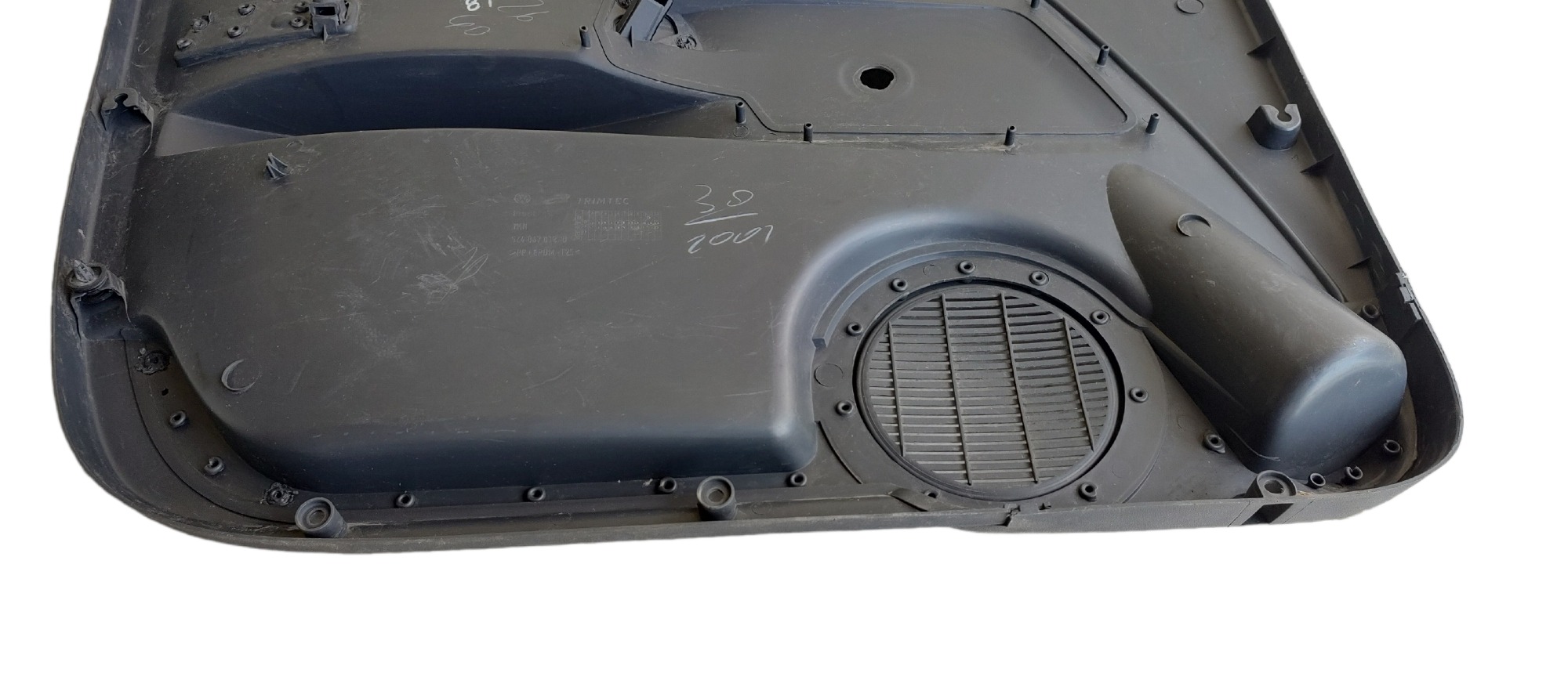 Forro De Porta Dianteiro Direito Vw Crossfox 11 Cinza 6