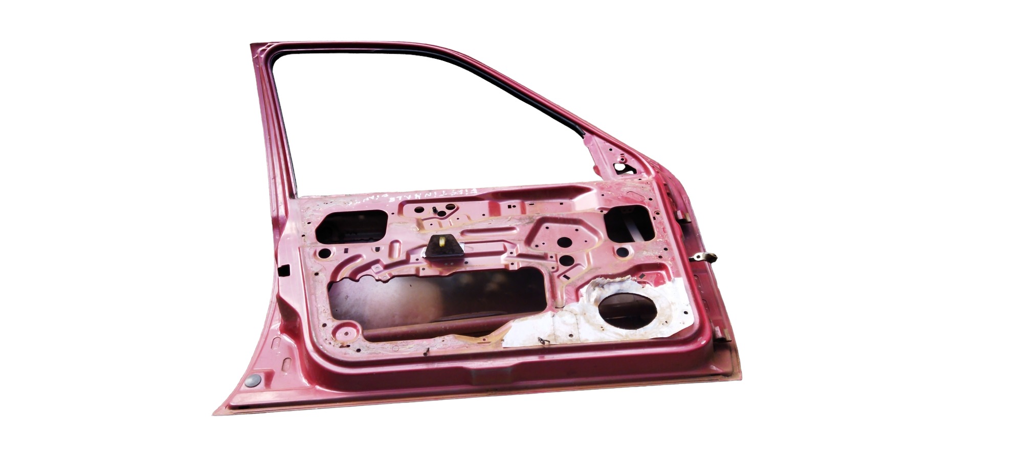 Porta Dianteira Esquerda Ford Fiesta 4 Portas 2002 Dianteira Esquerda Vermelha 3