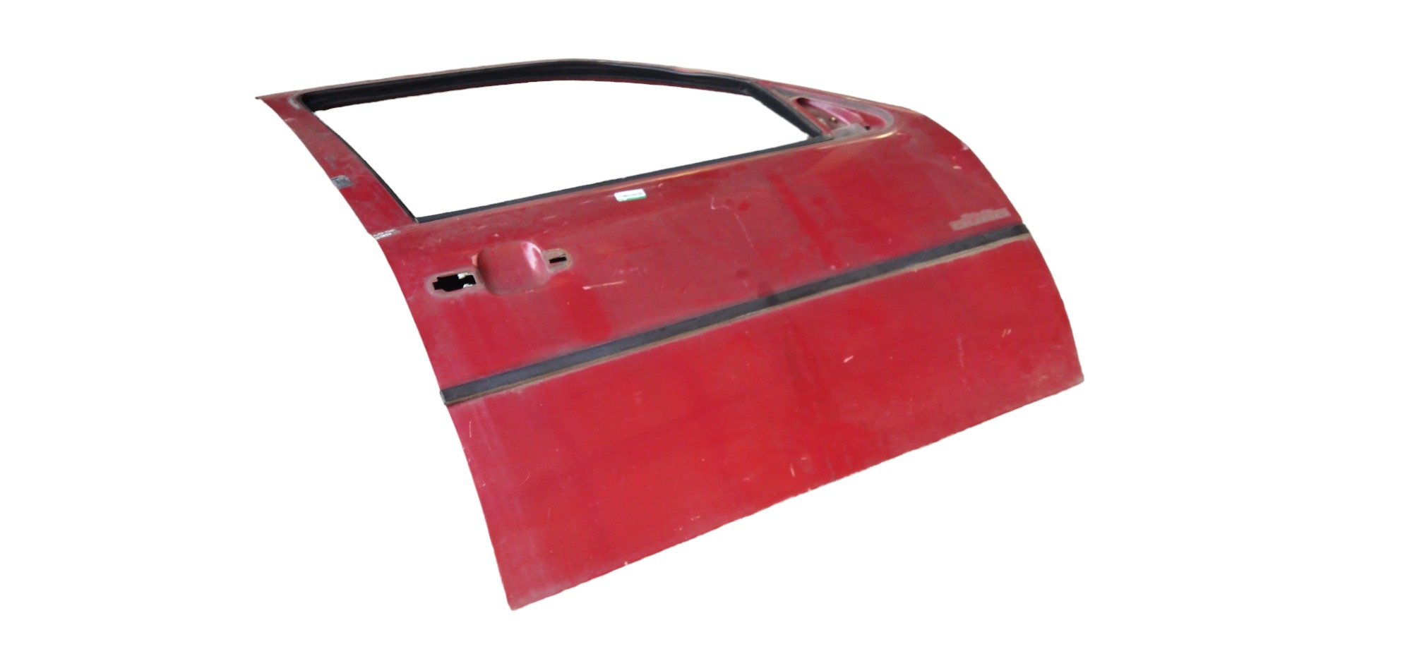 Porta Dianteira Direita Vw Gol G3 2001 Com Detalhe Dianteira Direito Vermelha 1
