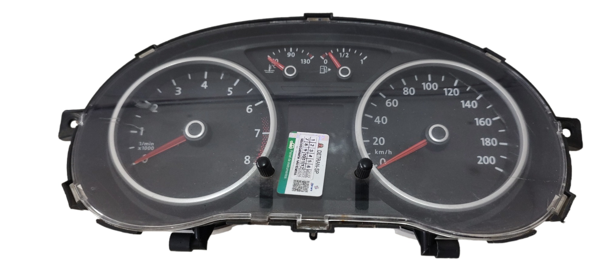 Painel De Instrumentos Vw Gol 1.0 Flex  Preto 1