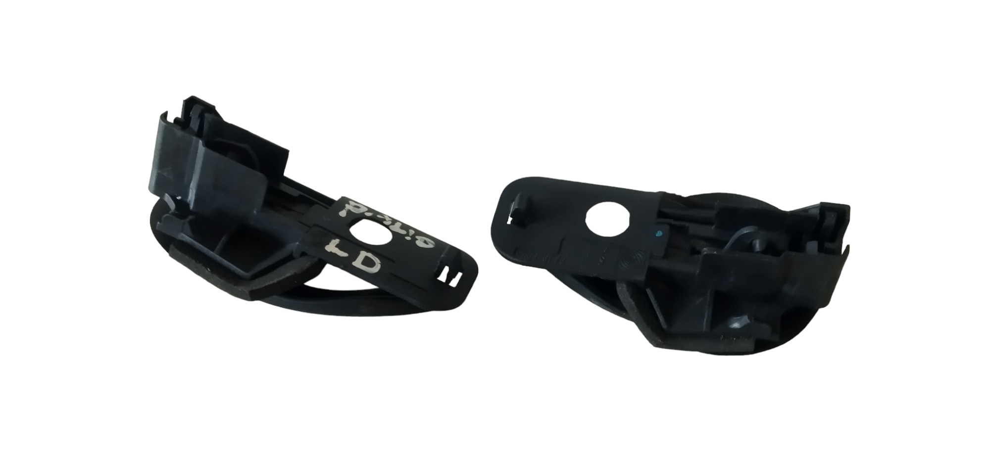 Par Maçanetas Dianteira Internas Fiat Palio  Preto Dianteira 4