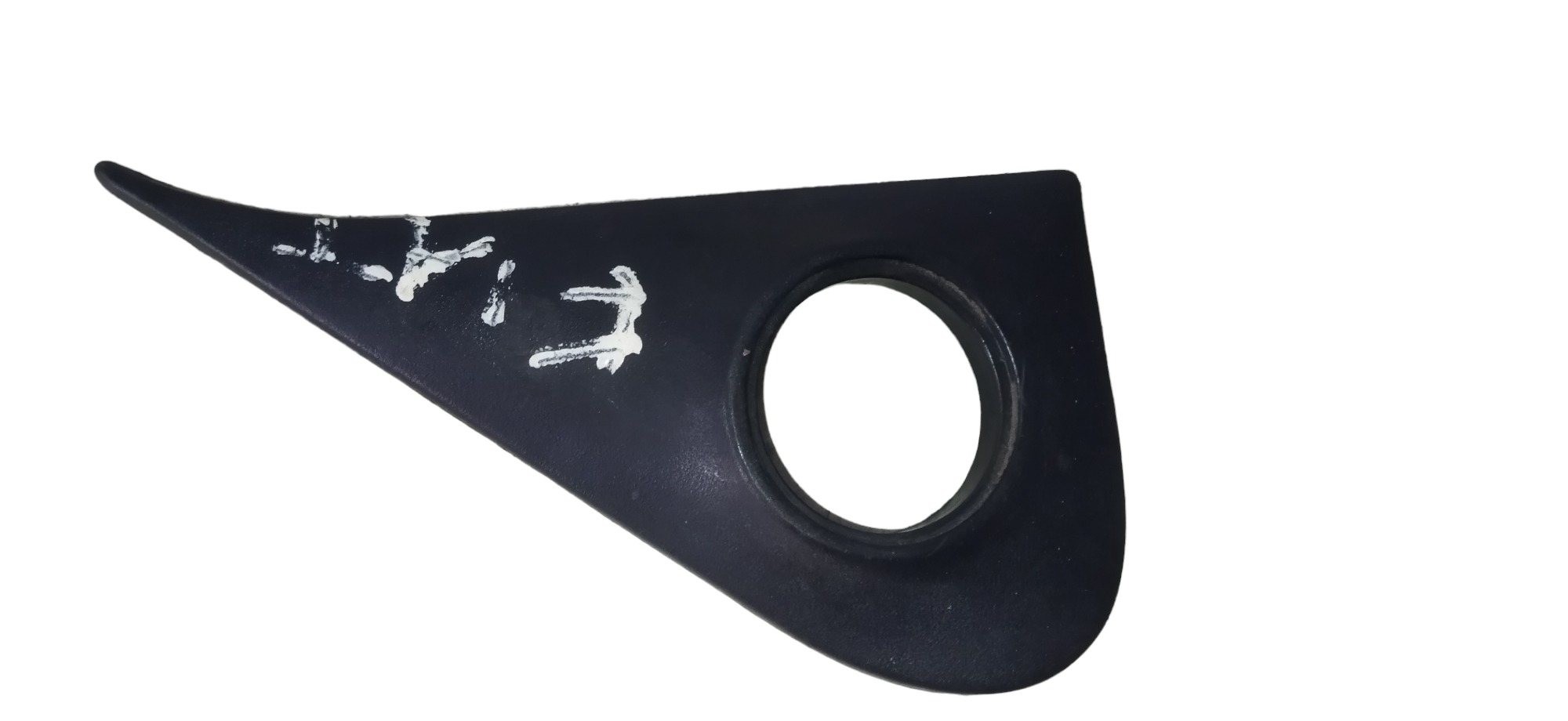Moldura Intern Retrovisor Esquerdo Fiat Uno  Preto 4