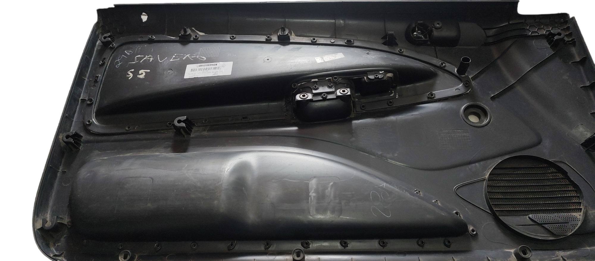 Forro De Porta Dianteira Direito Vw Saveiro G5 Preto 6