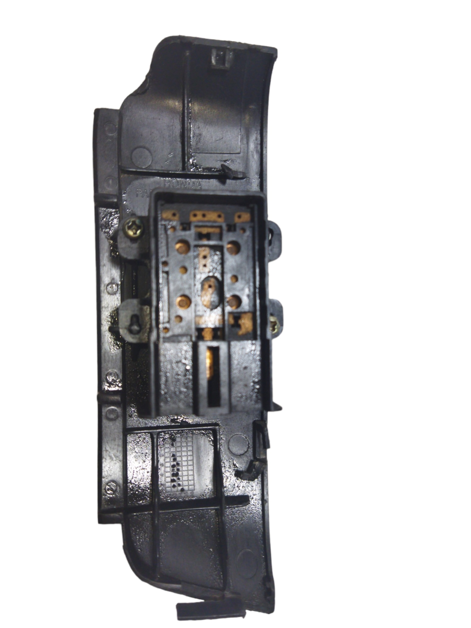 Botao Do Vidro Com Moldura Traseira Esquerda Honda Fit 3