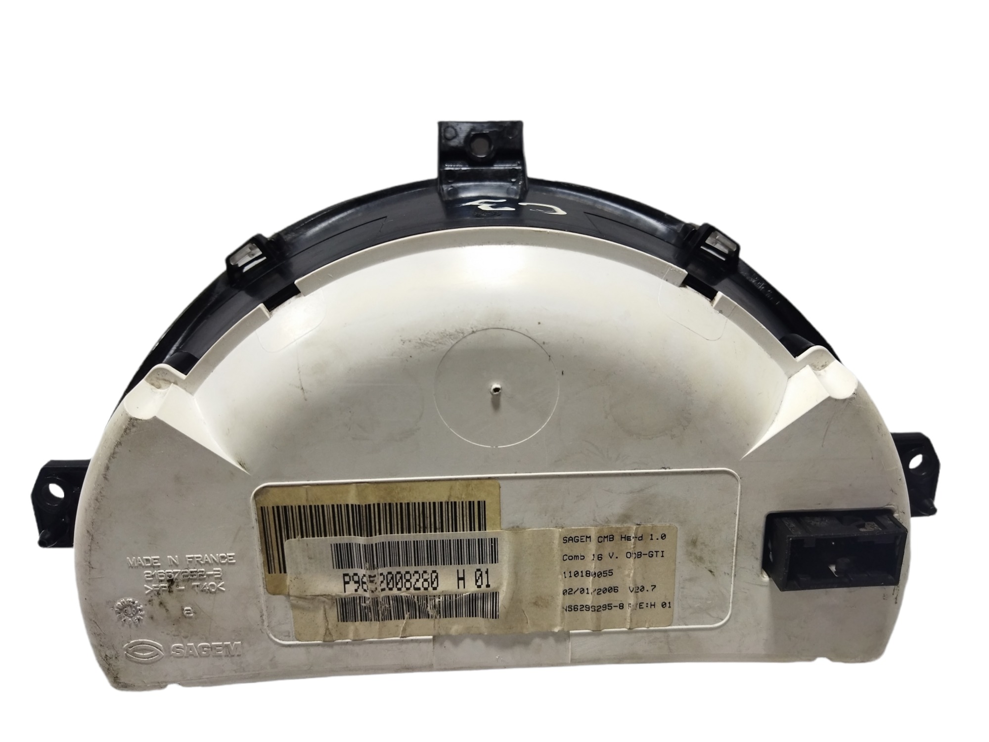 Painel De Instrumento Do Citroen C3 Preto 1