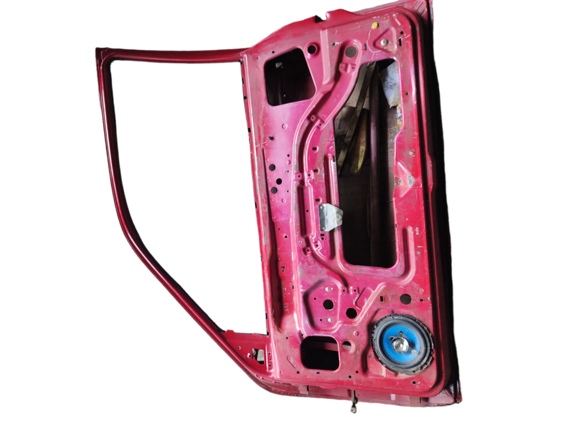 Porta Dianteira Direita Ford Courier 2007 C/detalhes Vermelho 2