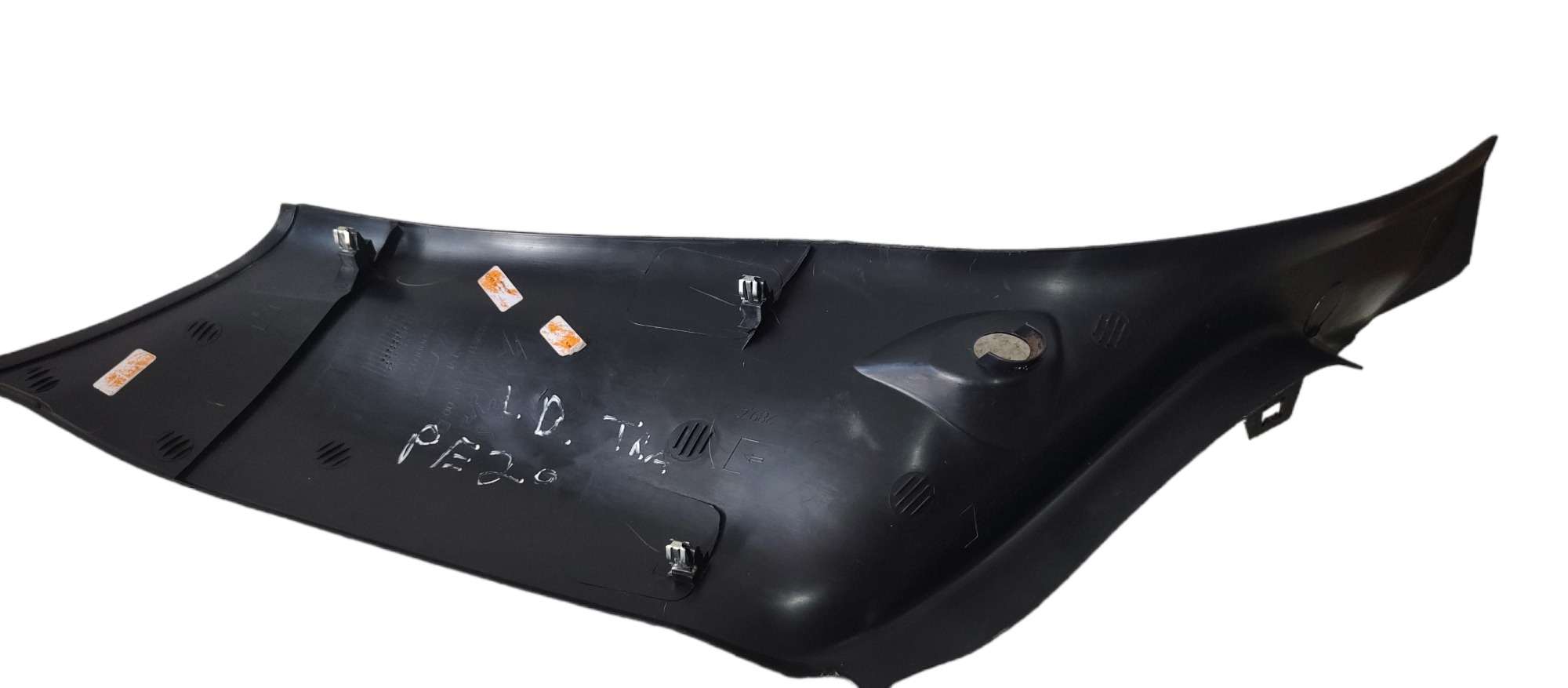 Soleira Da Porta Traseira Direita Peugeot 206 Preto 2