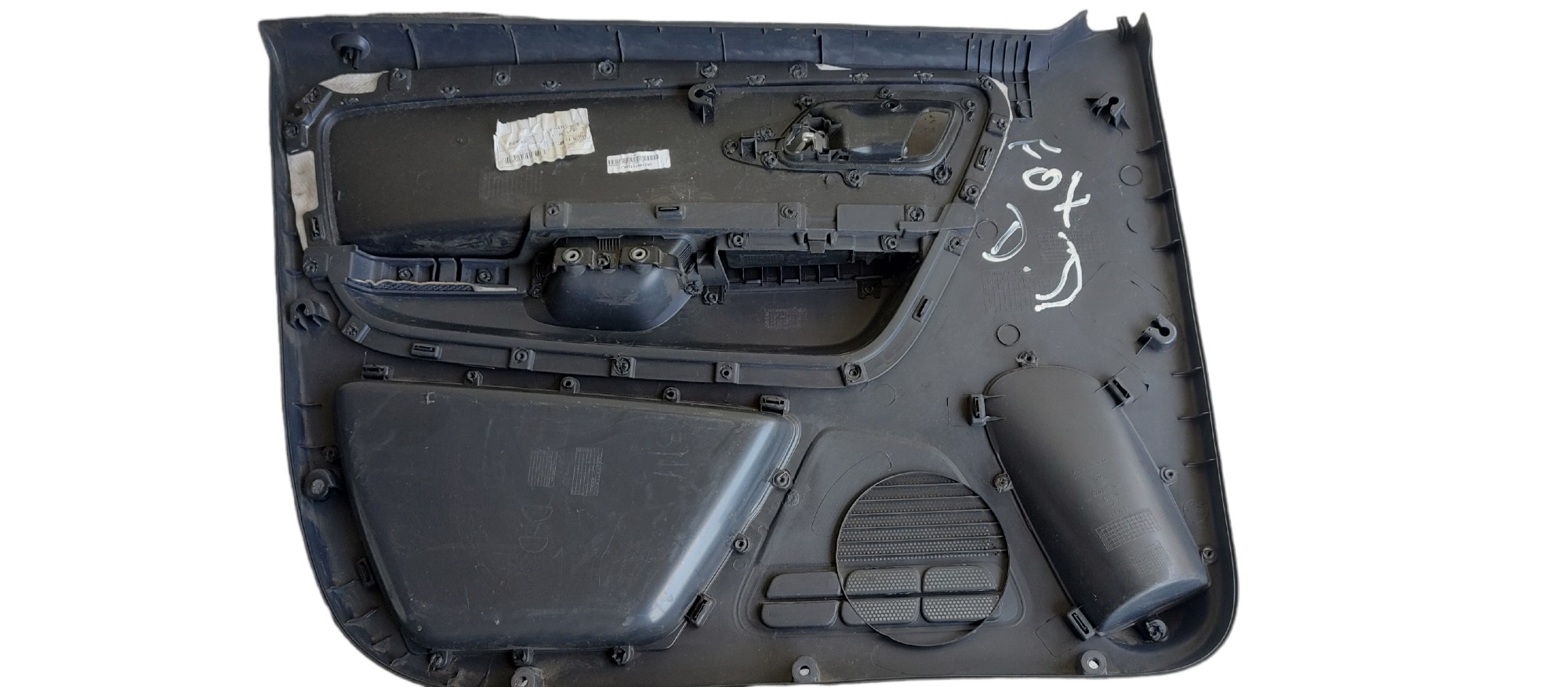 Forro De Porta Dianteira Direita Vw Fox Cinza 3