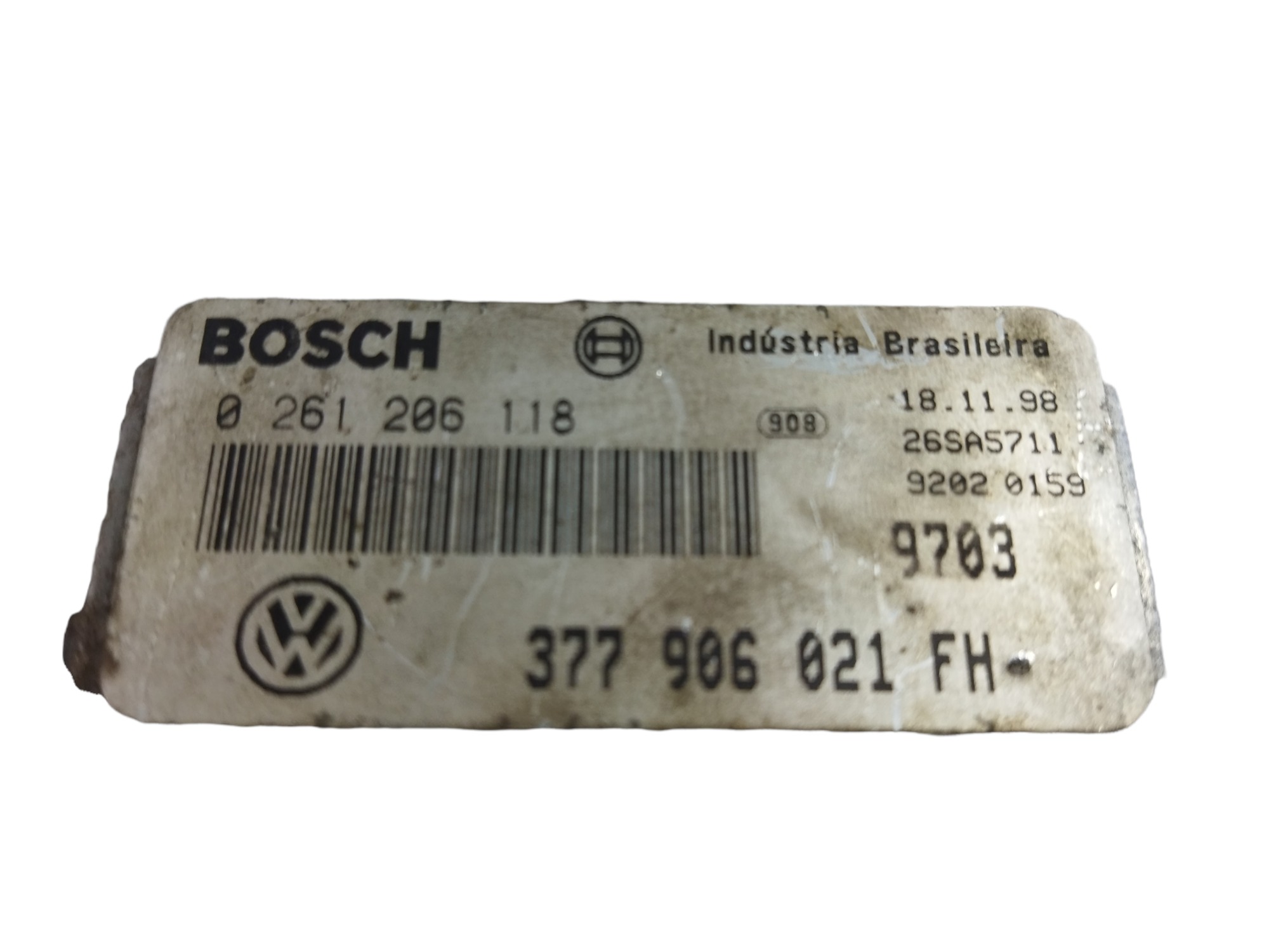 Módulo Injeção Vw Gol Mi 1.0 8v 1998 1