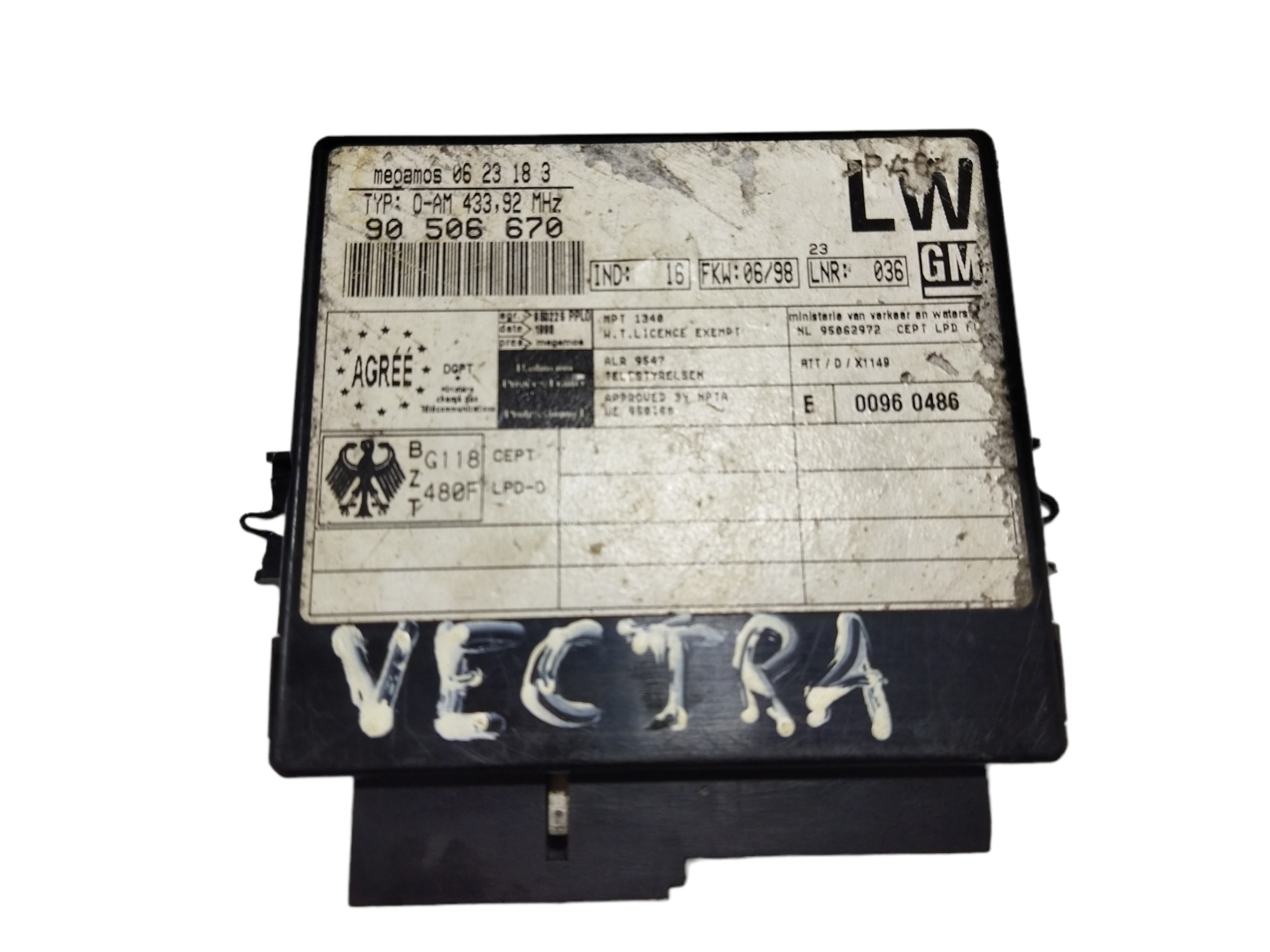 Modulo De Alarme Gm Vectra
