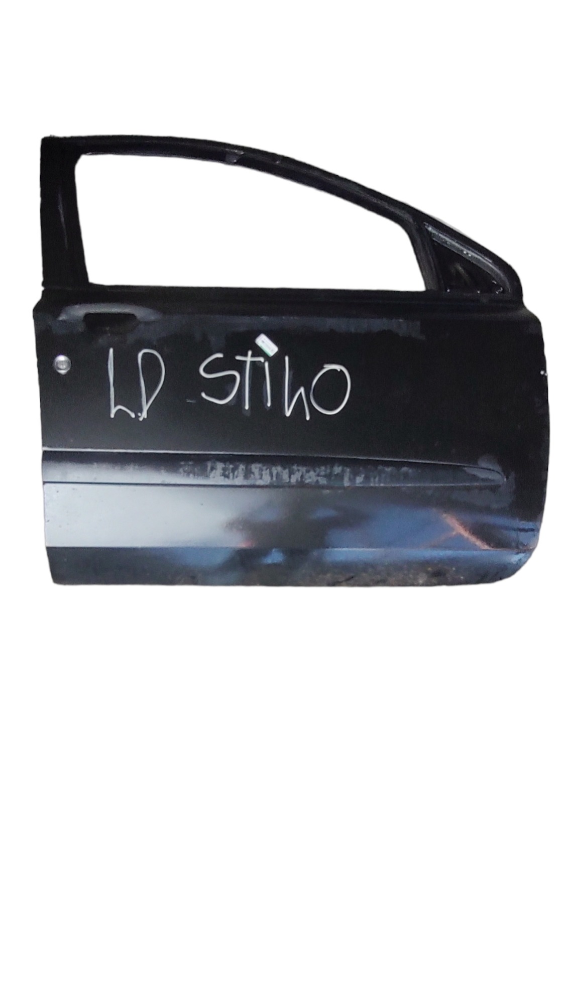 Porta Dianteira Direita Fiat Stilo 2003 Preto 1
