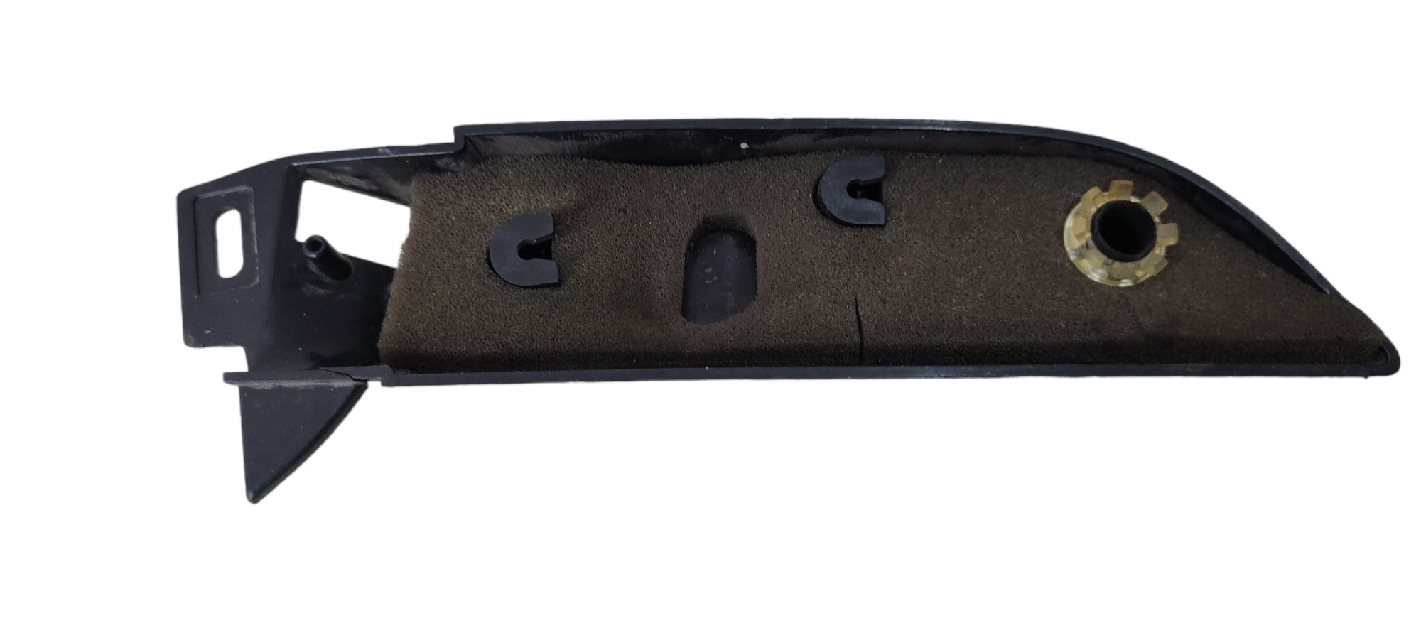 Moldura Interna Retrovisor Lado Esquerdo Vw Fox 2009 Preto 2
