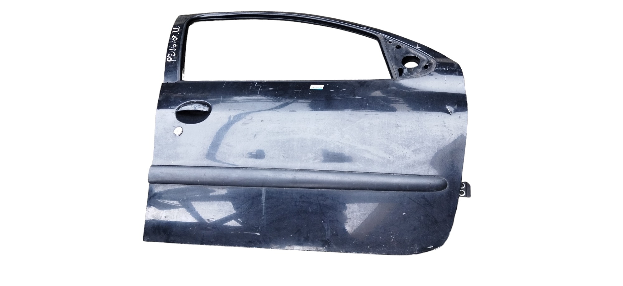 Porta Dianteira Direita Peugeot 206  Dianteira Direito Preto 1