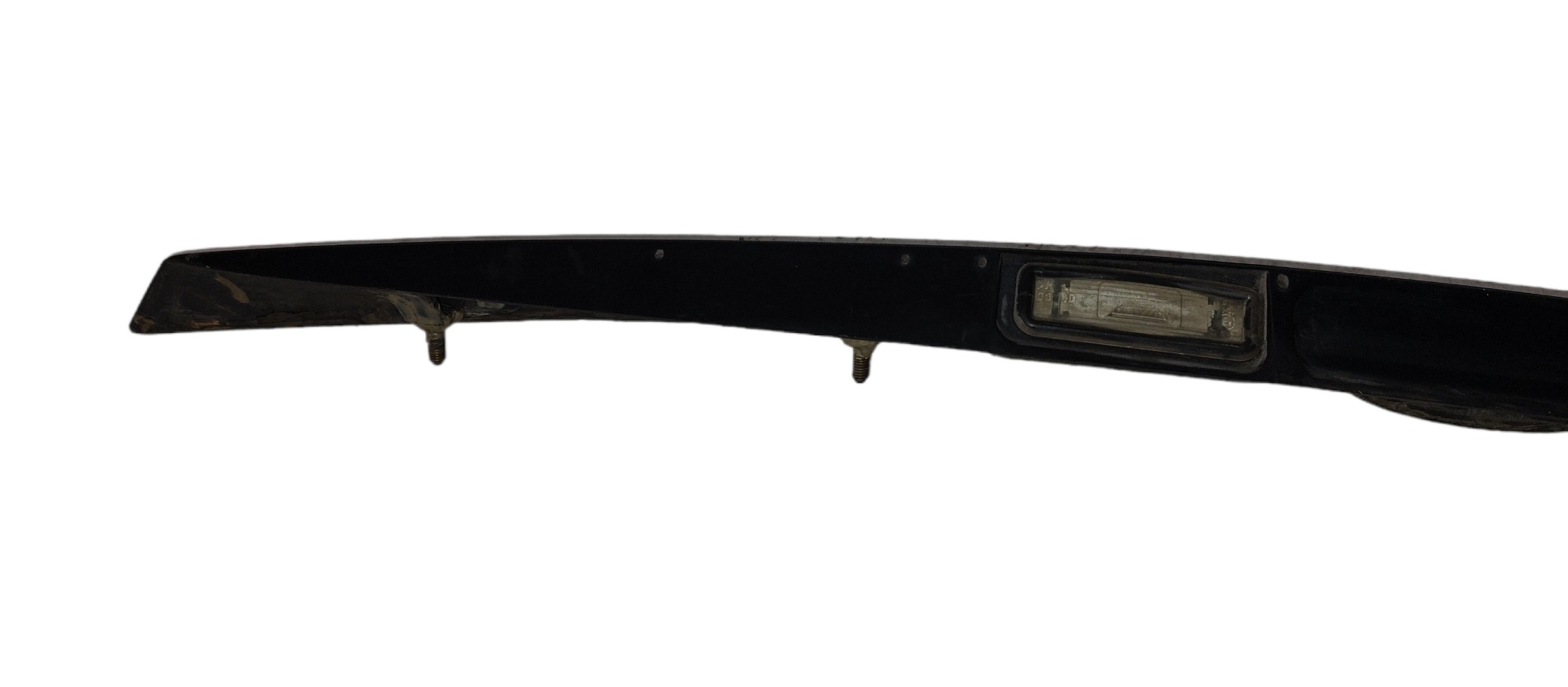Friso Luz De Placa Traseiro Ford Fiesta  Preto 3