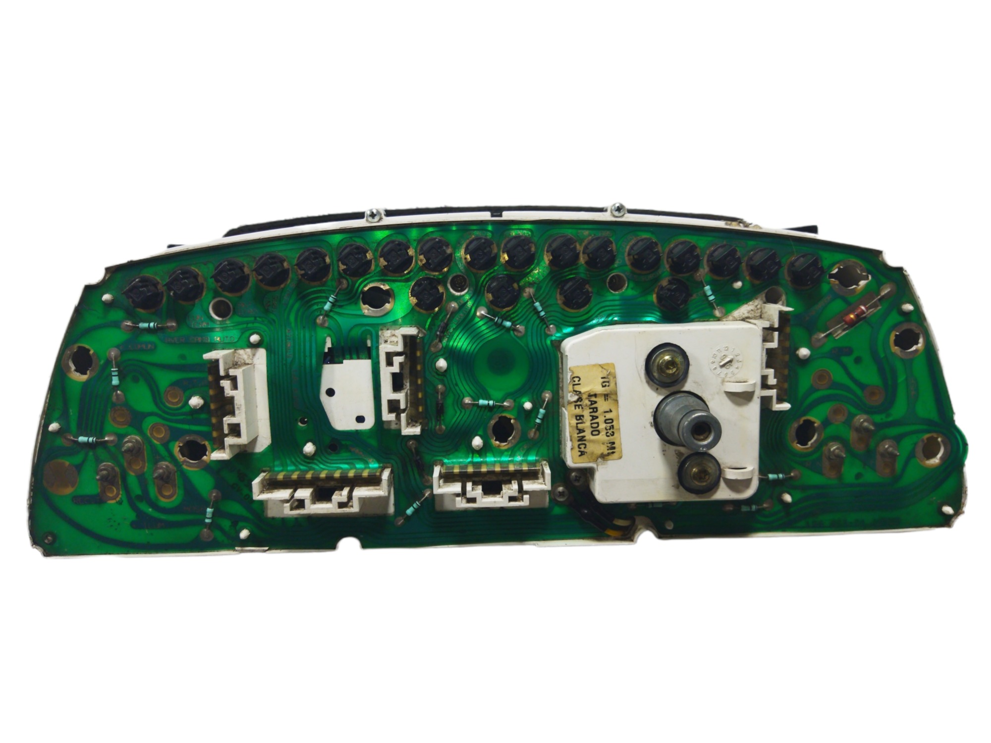 Painel De Instrumento Fiat Tempra Com Relógio  Bordô 1