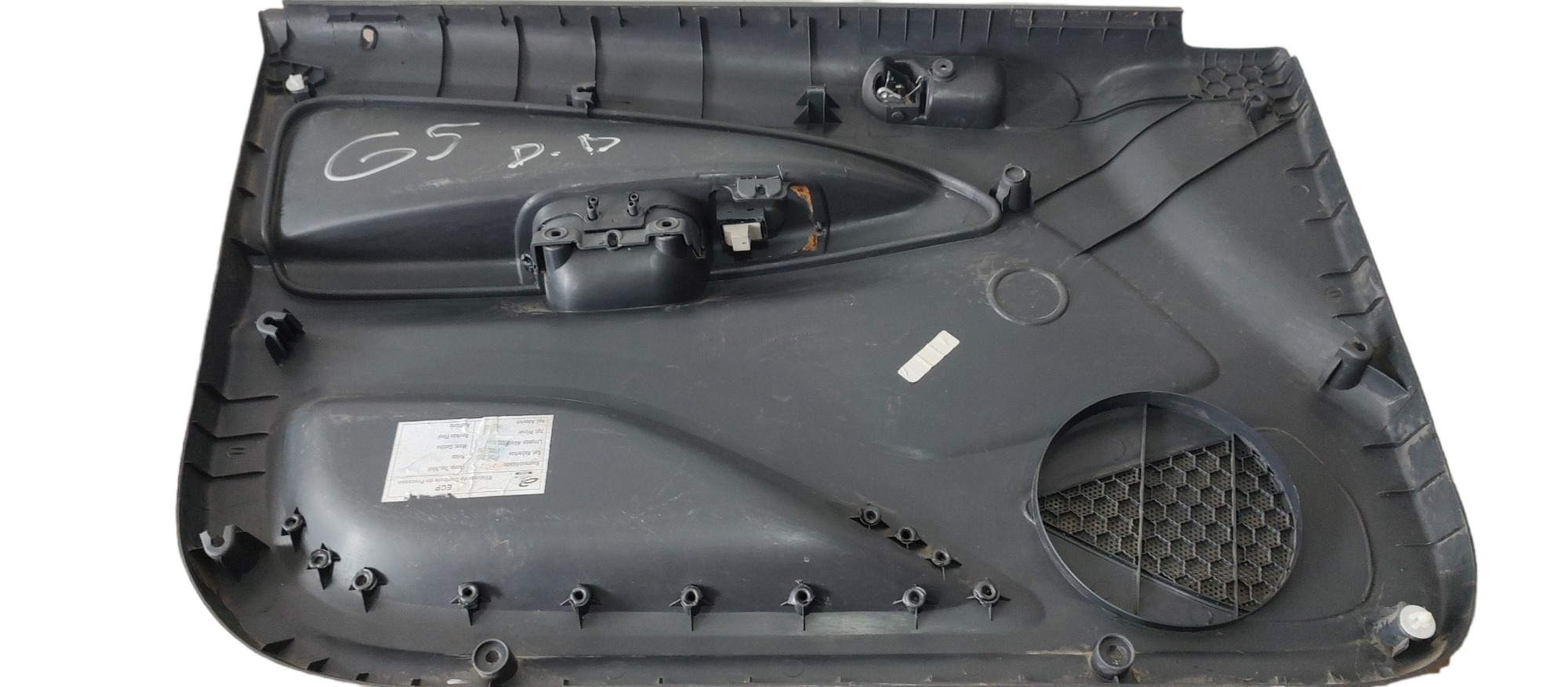 Forro De Porta Dianteira Direita Vw Gol G5 C/detalhe Preto 3