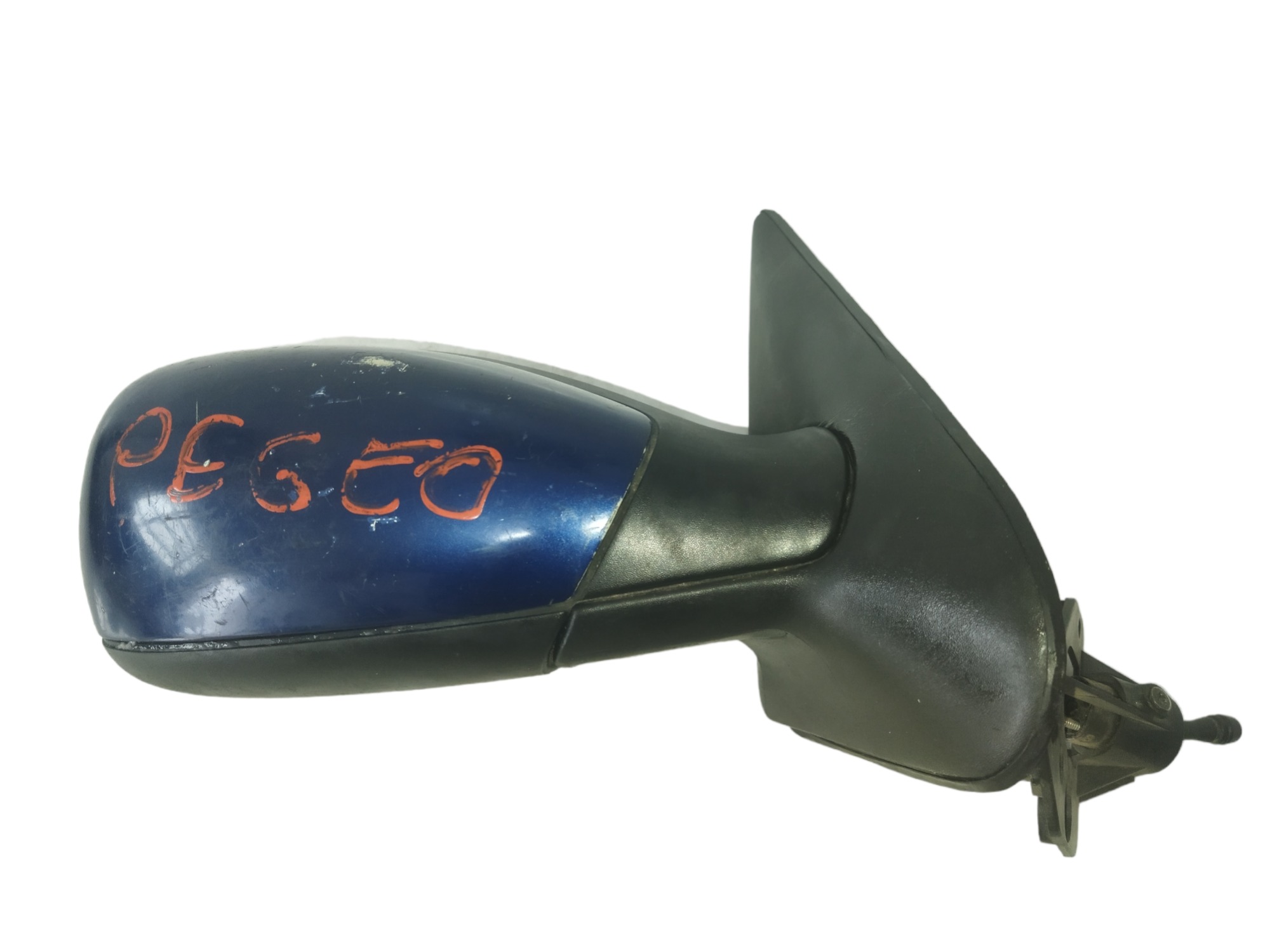 Retrovisor Direito Peugeot 206 2001 Azul 2
