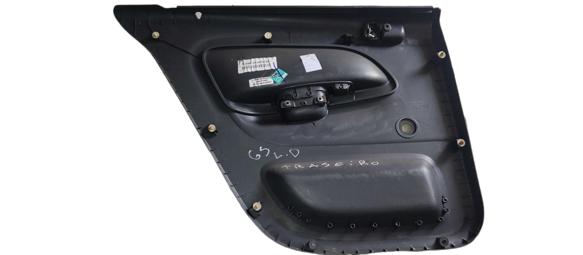 Forro Porta Traseira Direita Vw Gol G5 2010 Cinza 3