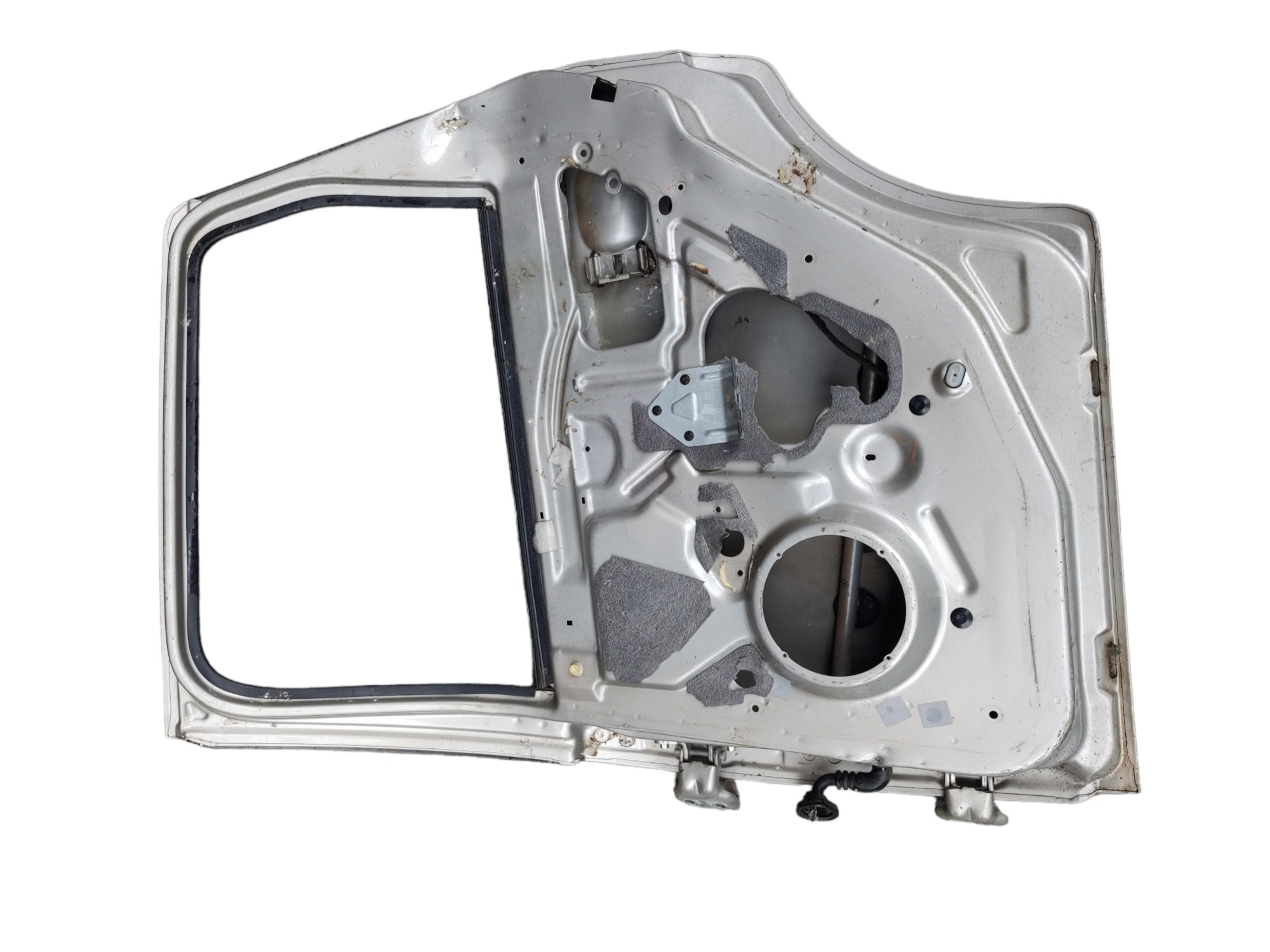 Porta Traseira Direita Ford Fiesta 2008 Traseira Prateado 2