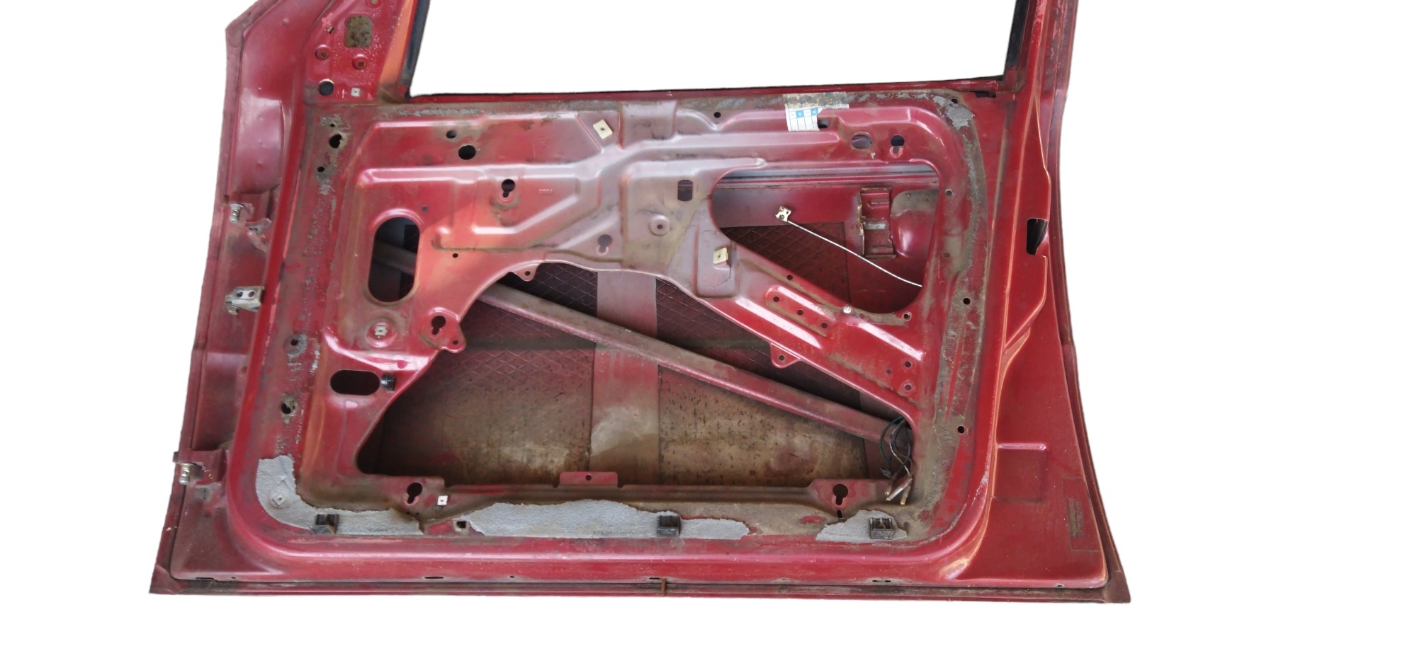 Porta Dianteira Direita Vw Gol G3 2001 Com Detalhe Dianteira Direito Vermelha 7