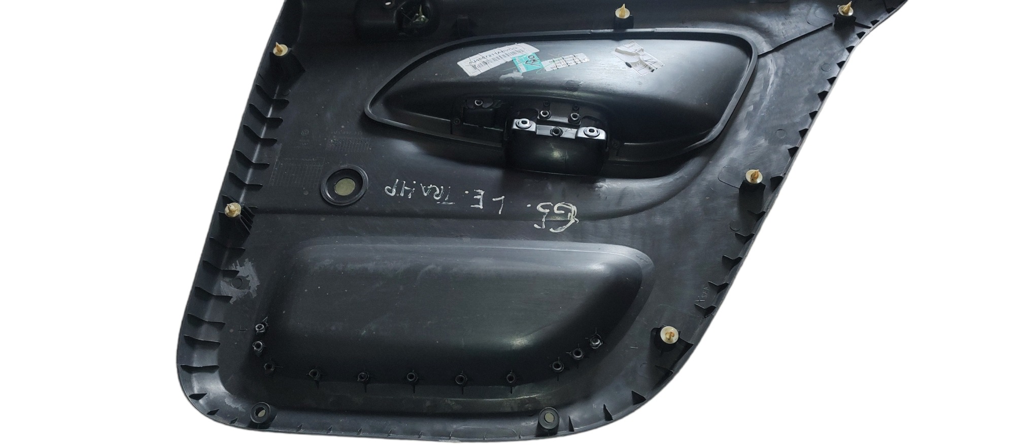 Forro De Porta Traseira Esquerda Vw Gol G5 2010 Cinza 2