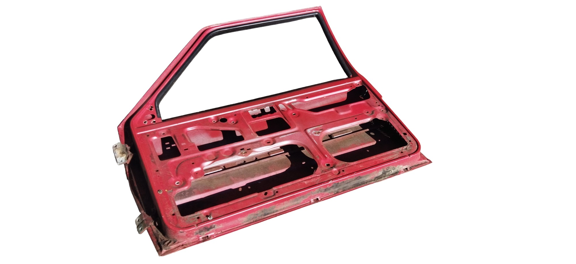 Porta Dianteira Direita Fiat Uno 1989 Dianteira Direito Vermelha 7
