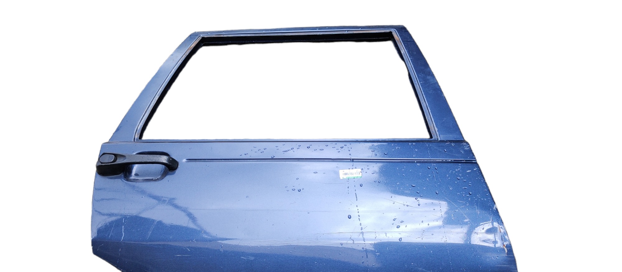 Porta Traseira Direita Fiat Uno Mille 1999 Traseira Direito Azul 3