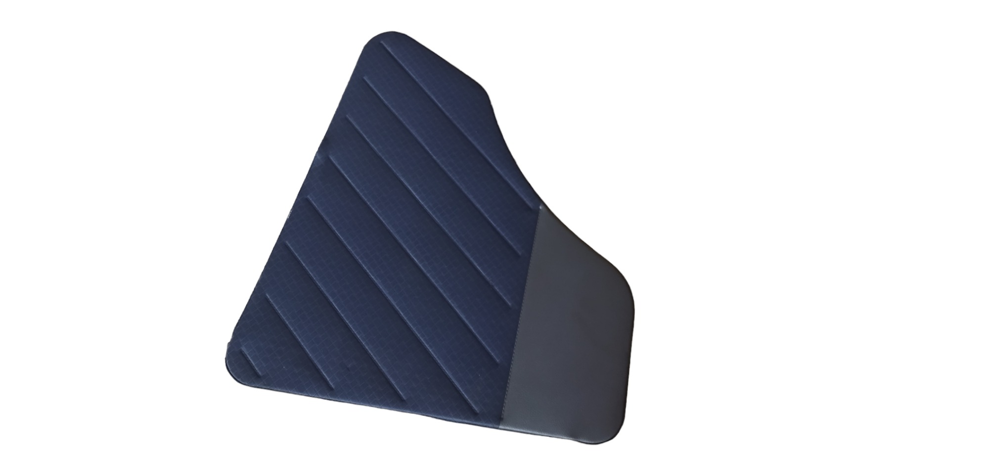 Forro Lateral Traseira Direita Fiat Palio  Cinza/azul 4
