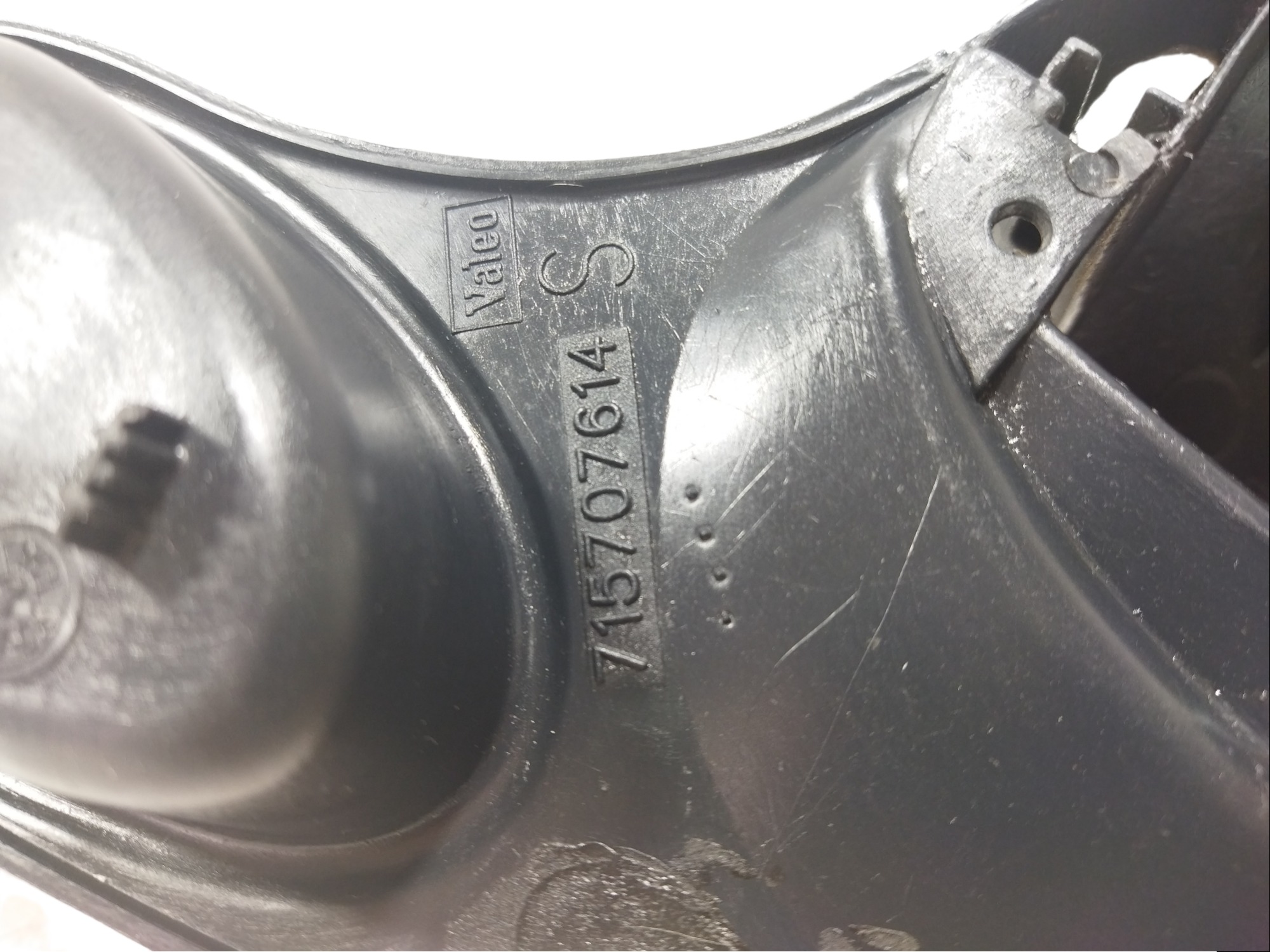 Moldura Da Maçaneta Interna Direita Fiat Strada  Preta 3
