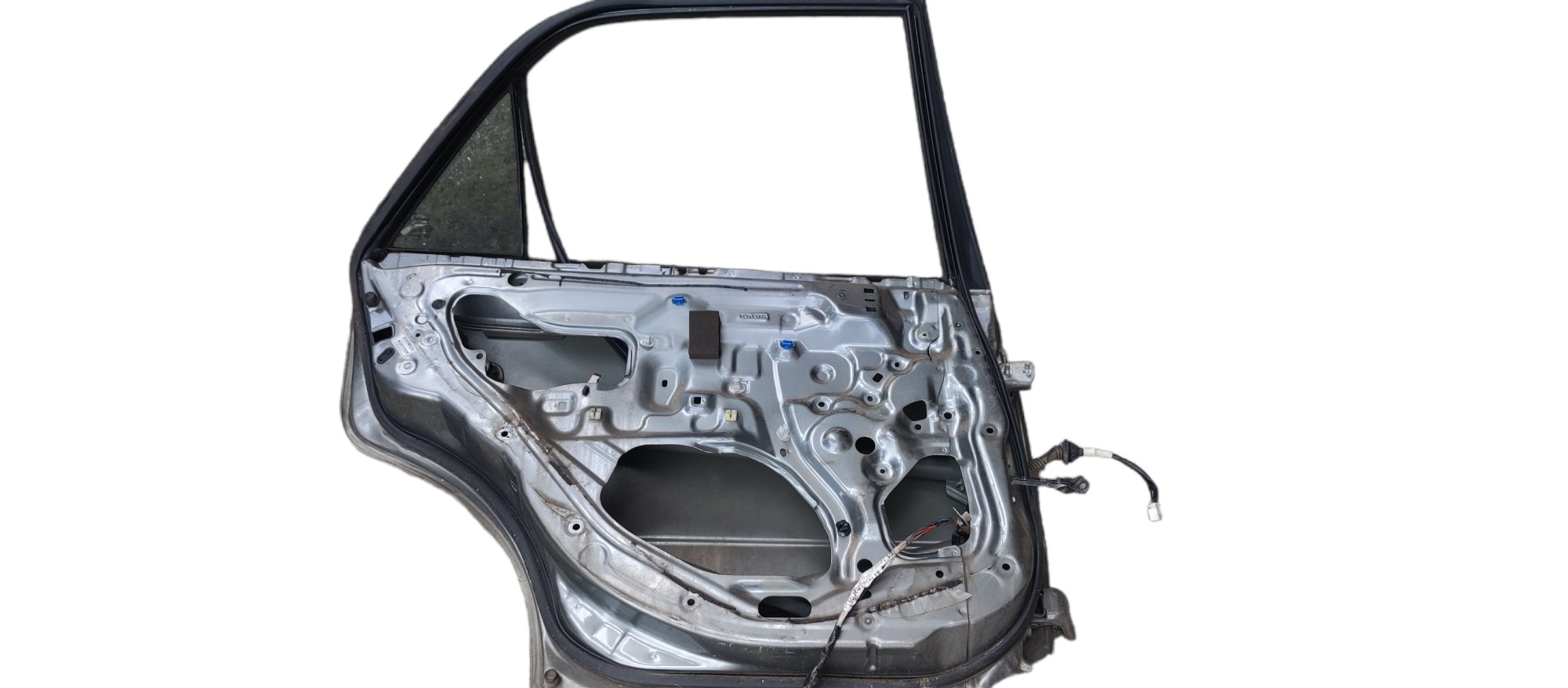Porta Traseira Esquerda Toyota Corolla 2001 Traseira Esquerdo Prata 4