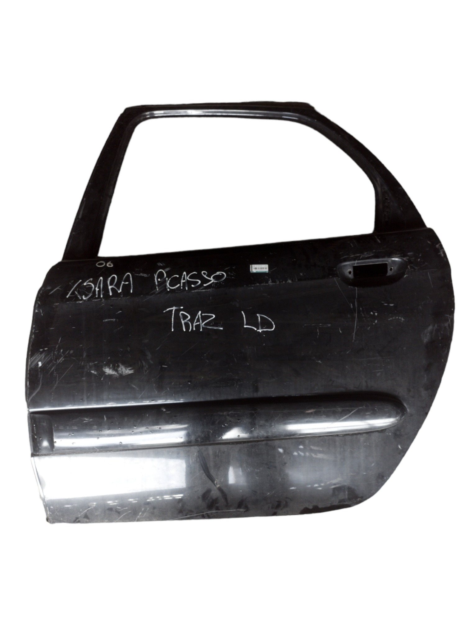 Porta Traseira Esquerda Picasso 2003 Preto 1