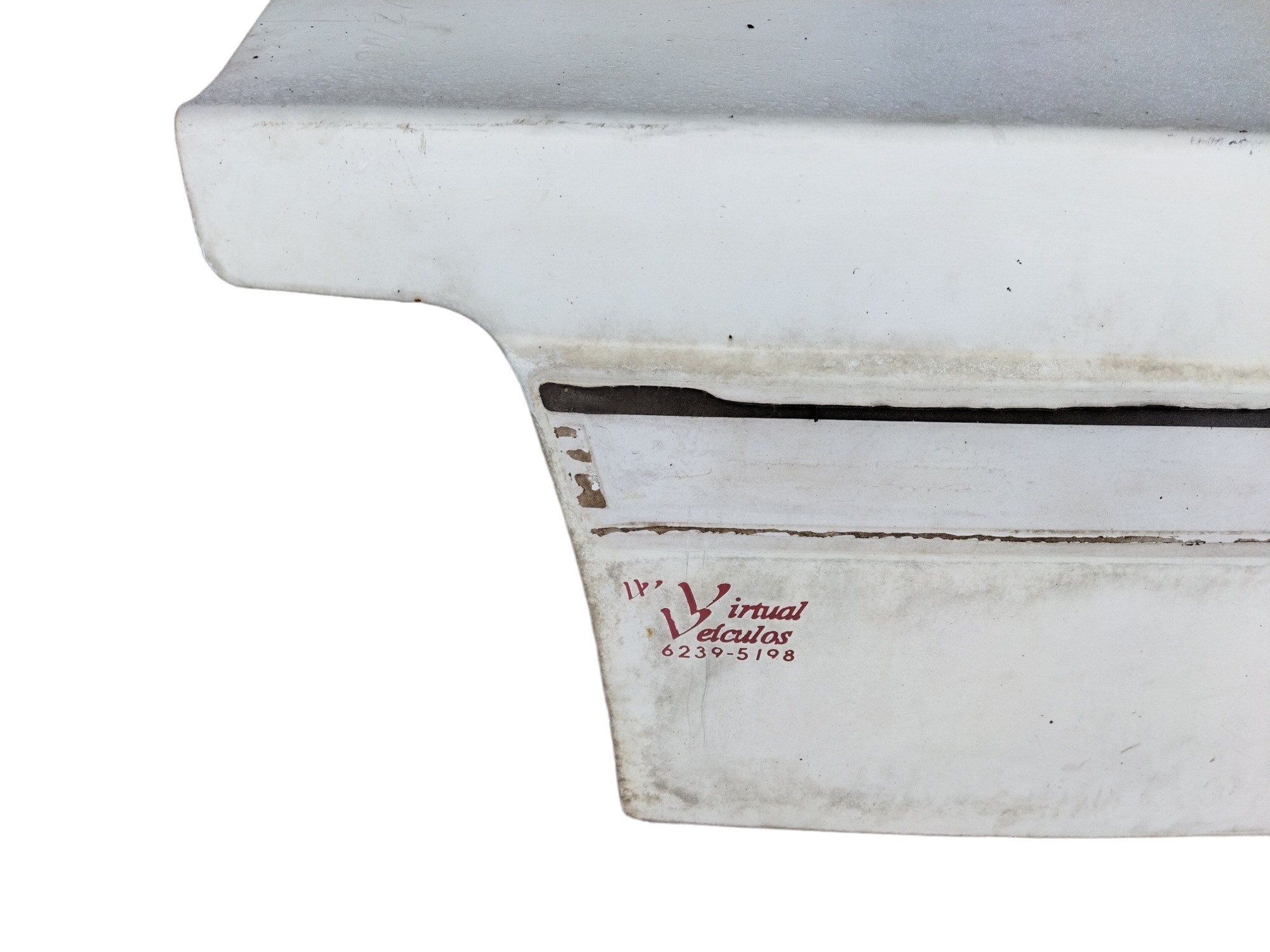 Tampa Traseira Gm Monza Gl 1995 Branco 4