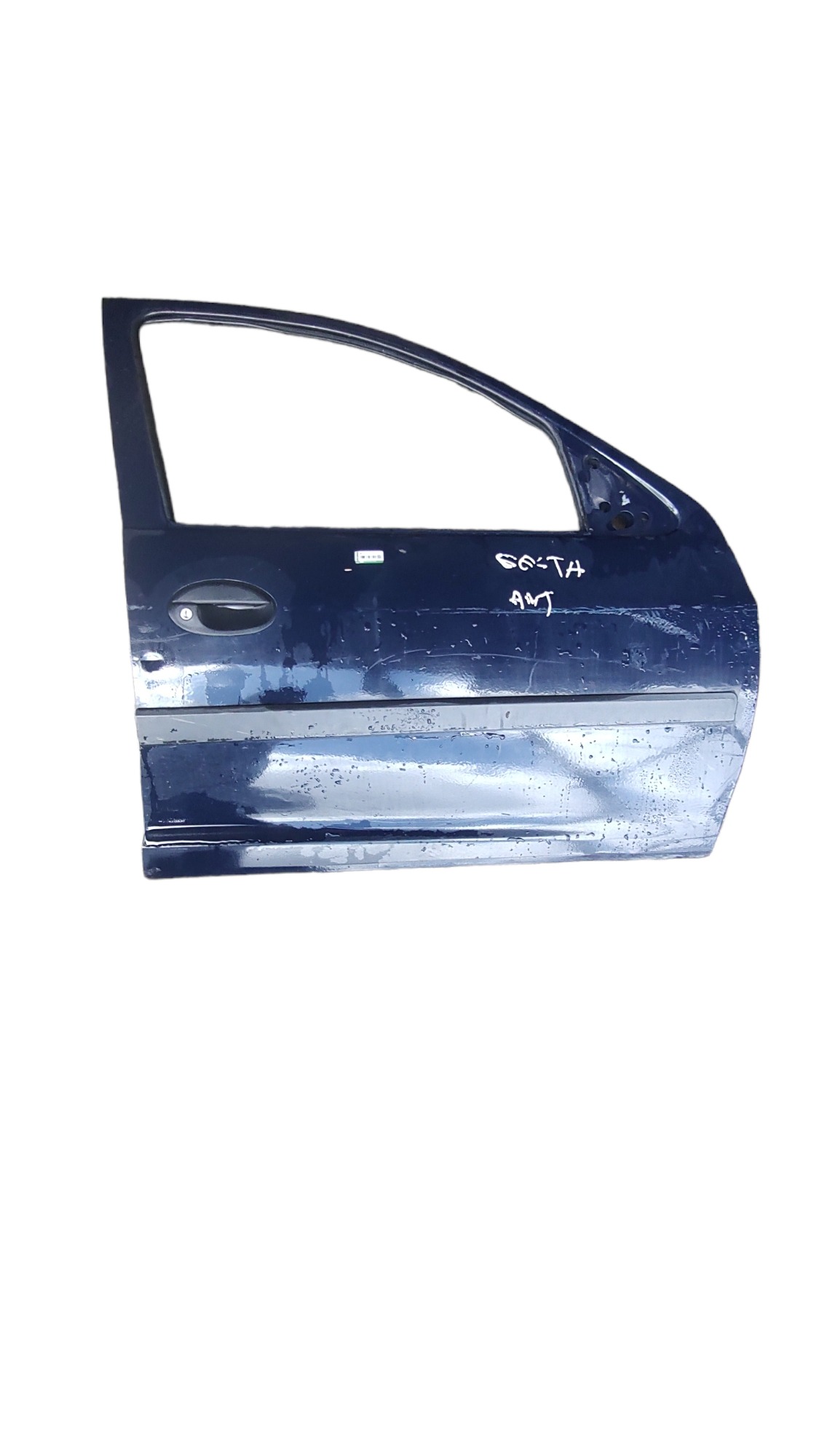 Porta Dianteira Direita Gm Celta 2003 Azul 1