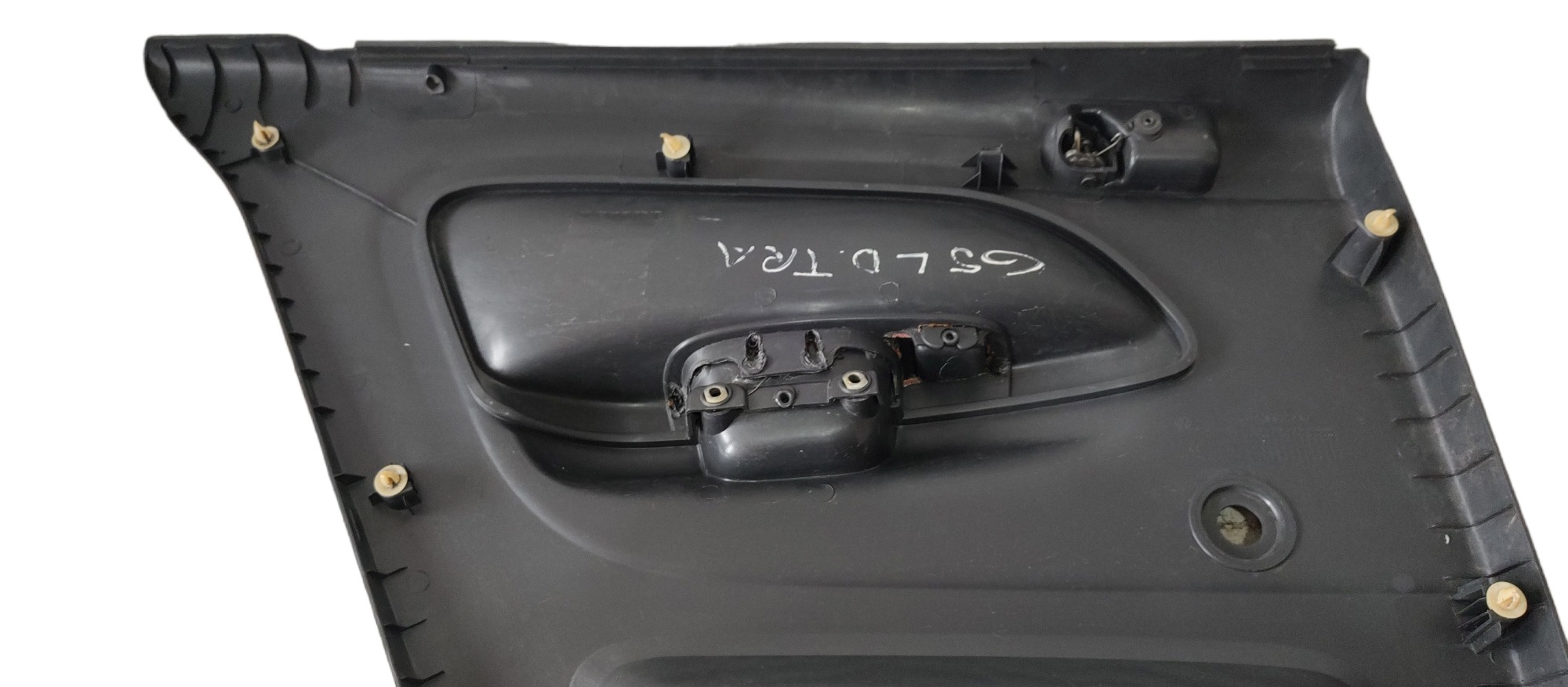 Forro De Porta Traseira Direita Vw Gol G5 Preto 4