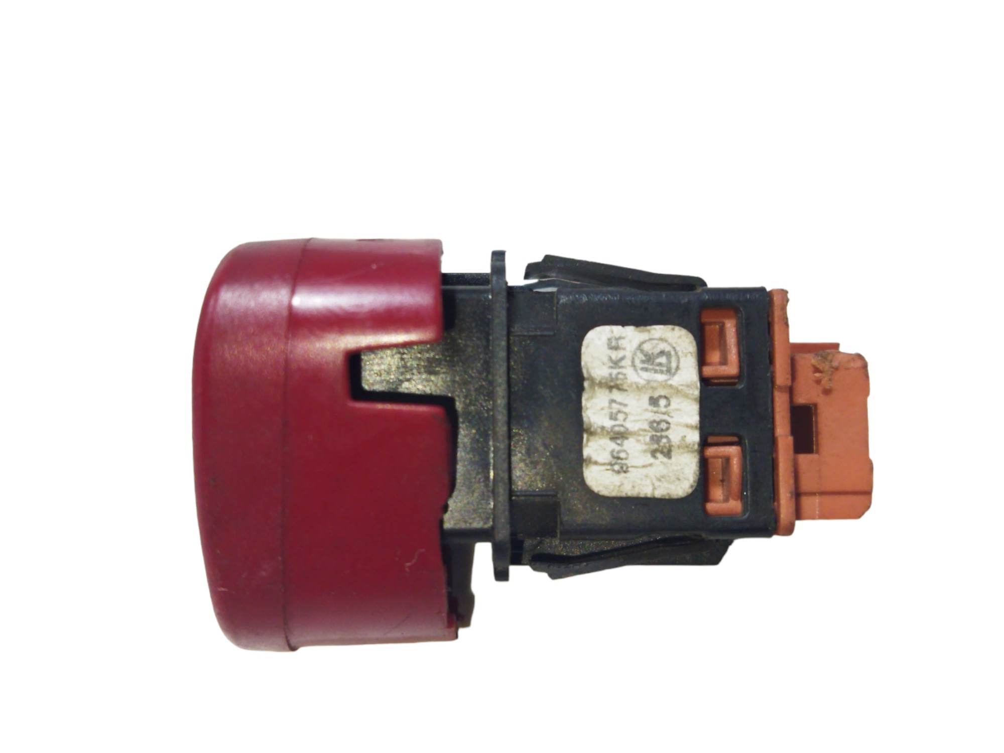 Botao Do Pisca Alerta Citroën C3 Vermelha 3
