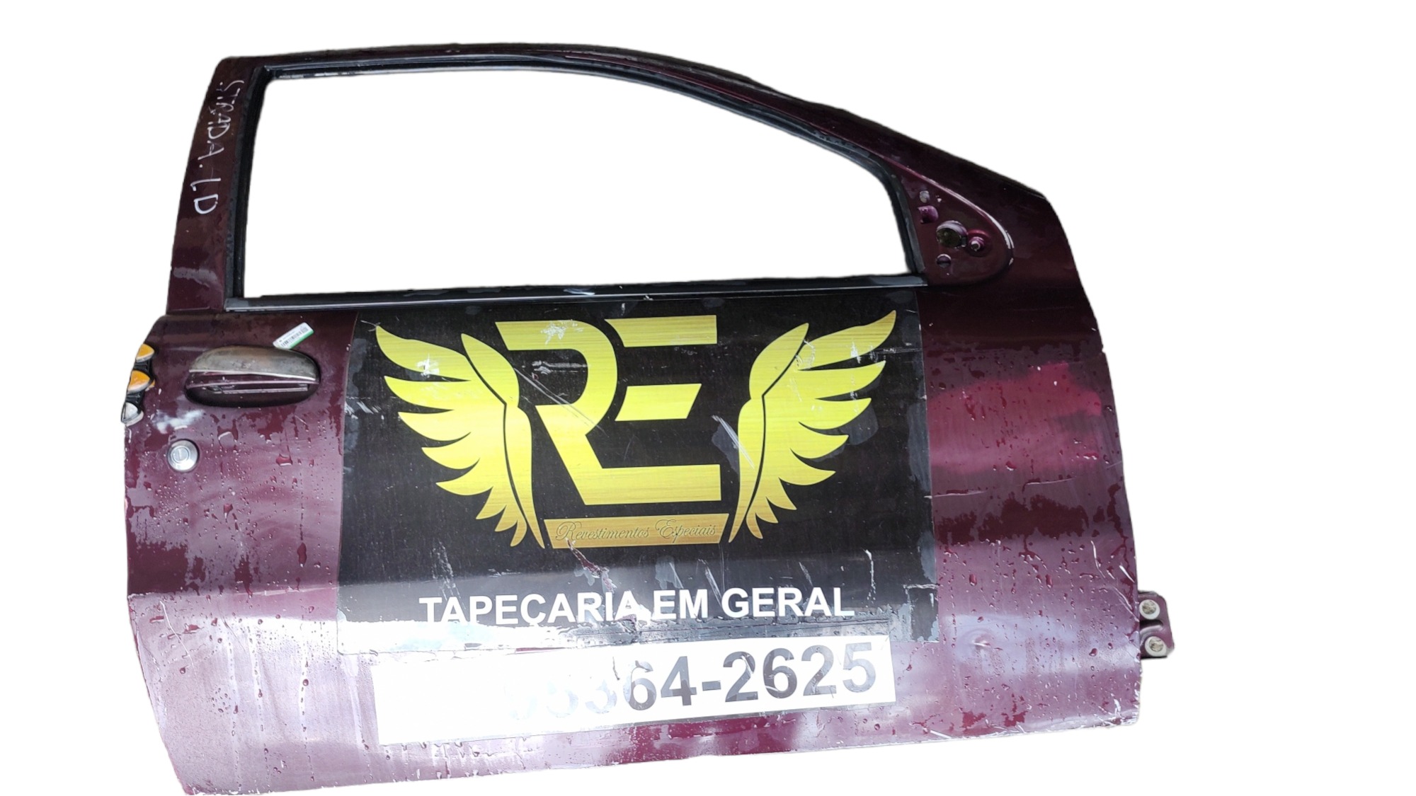 Porta Dianteira Direita Fiat Strada 2001 1