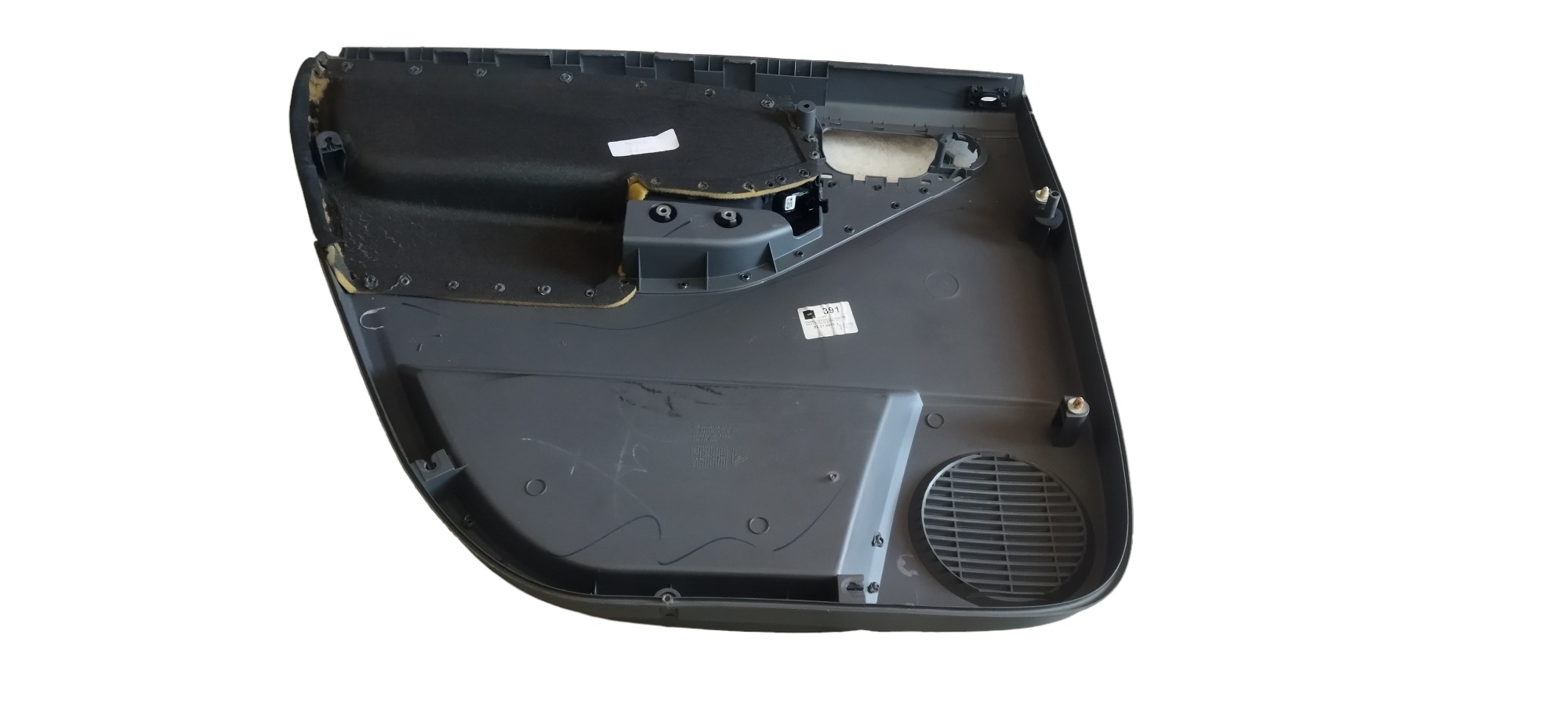 Forro Porta Traseira Direita Gm Meriva C/detalhe Preto 3