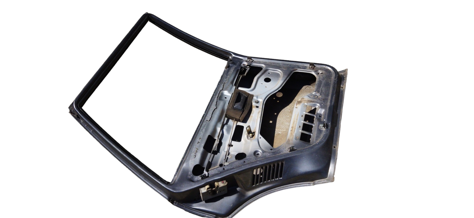 Porta Traseira Esquerda Vw Santana  Traseira Esquerdo Prata 2