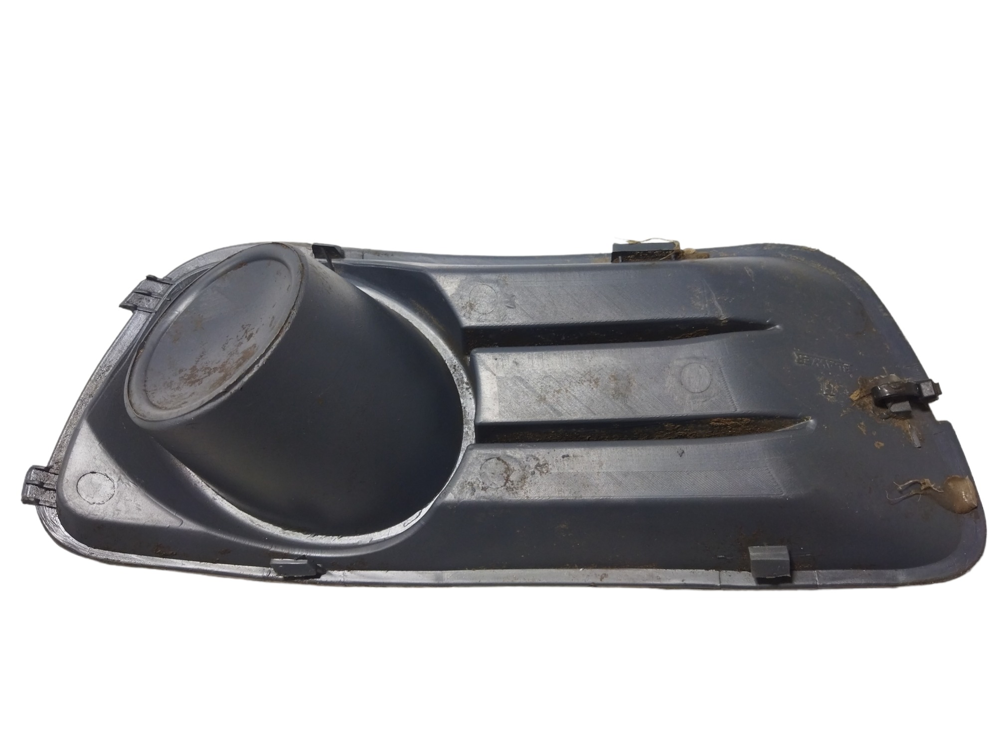 Grade Moldura Farol Milha Direito Fiat Palio  Preto Direito 2