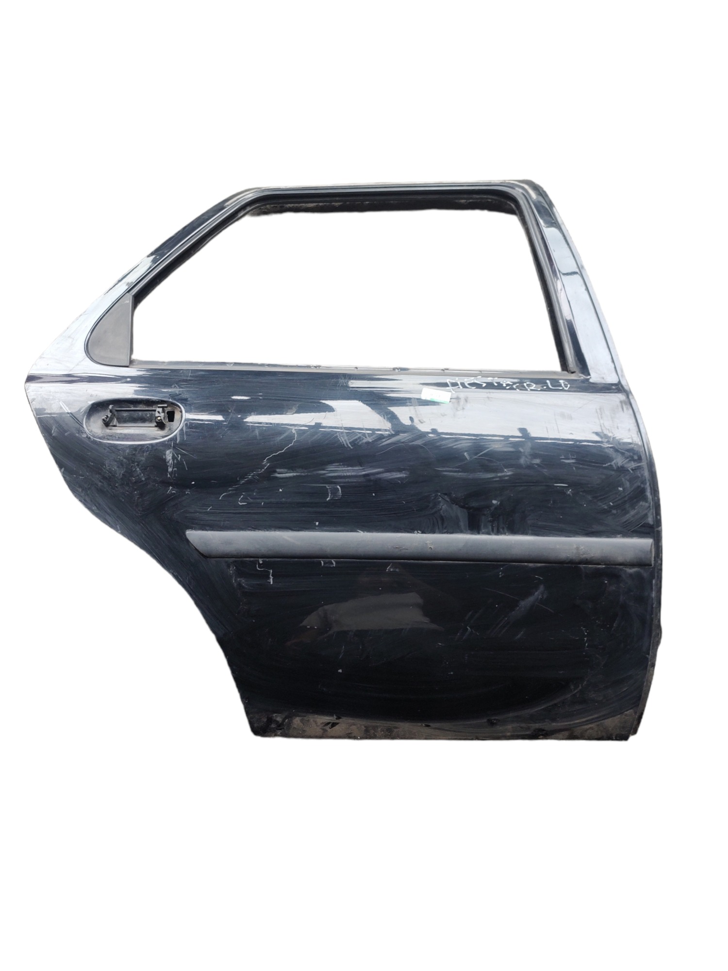 Porta Traseira Direita Ford Fiesta 2001 Preto 1
