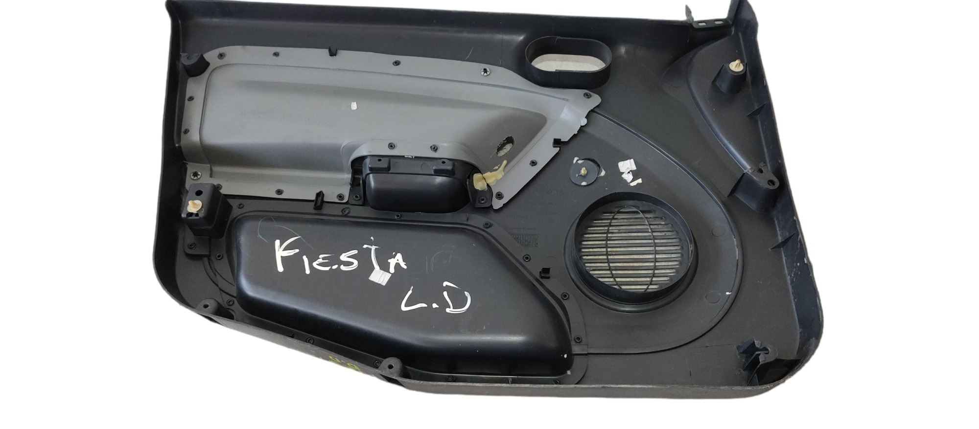 Forro De Porta Dianteira Direita Ford Fiesta 2002 C/detalhe Cinza 8