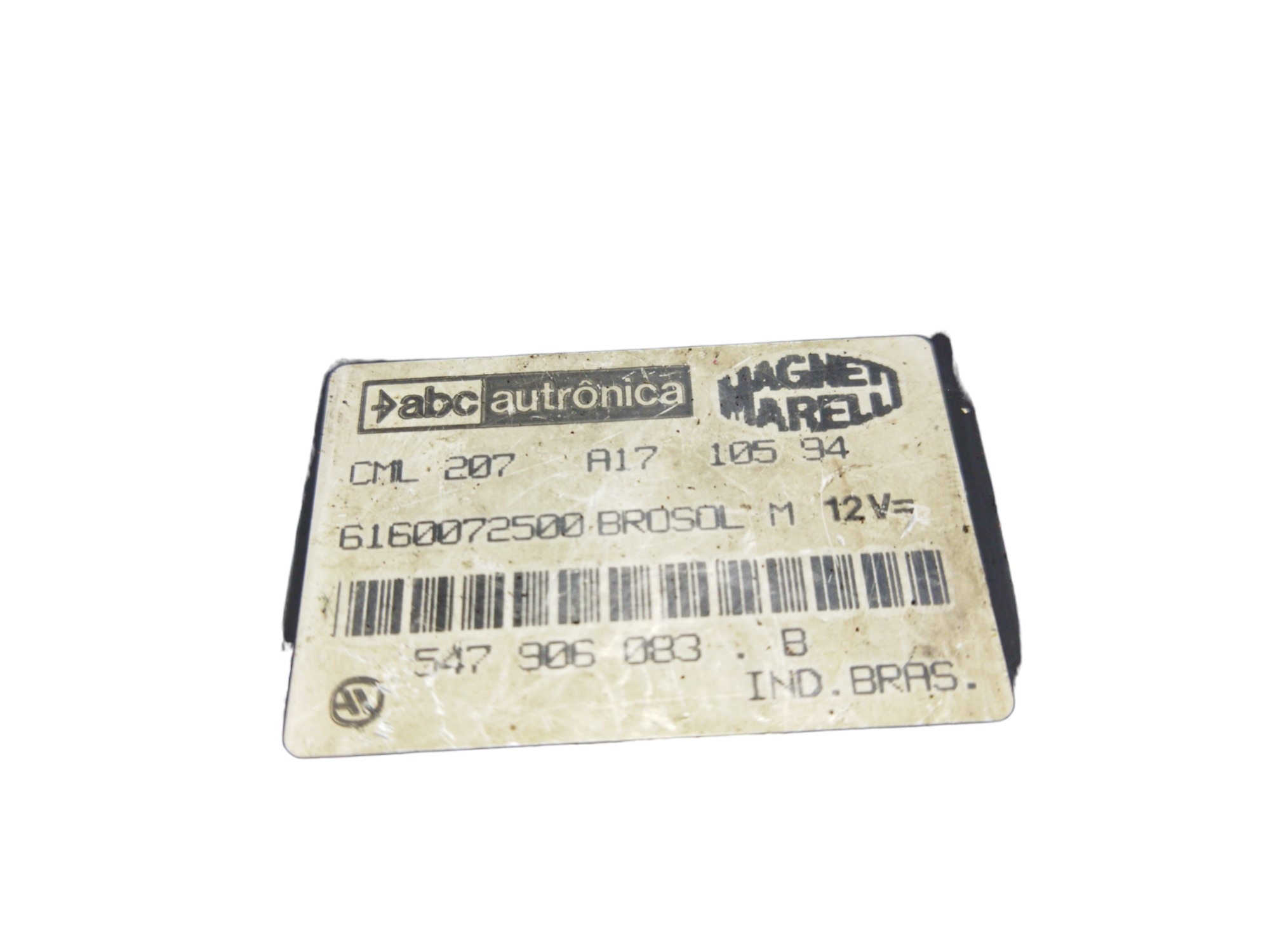 Modulo Central Do Carburador Vw Logus 3