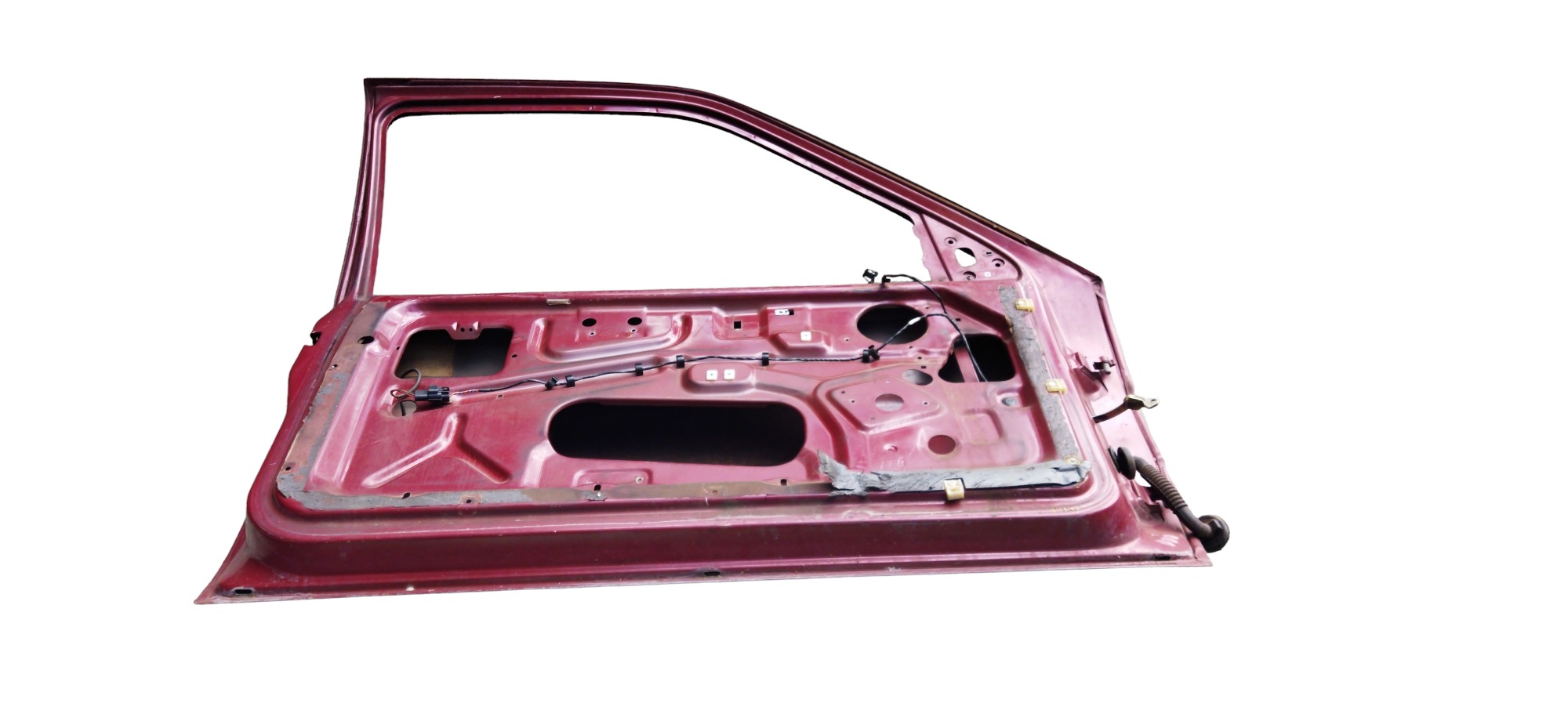 Porta Dianteira Esquerda Ford Escort Gl 1994 C/marcas  Dianteira Esquerda Vermelho 4