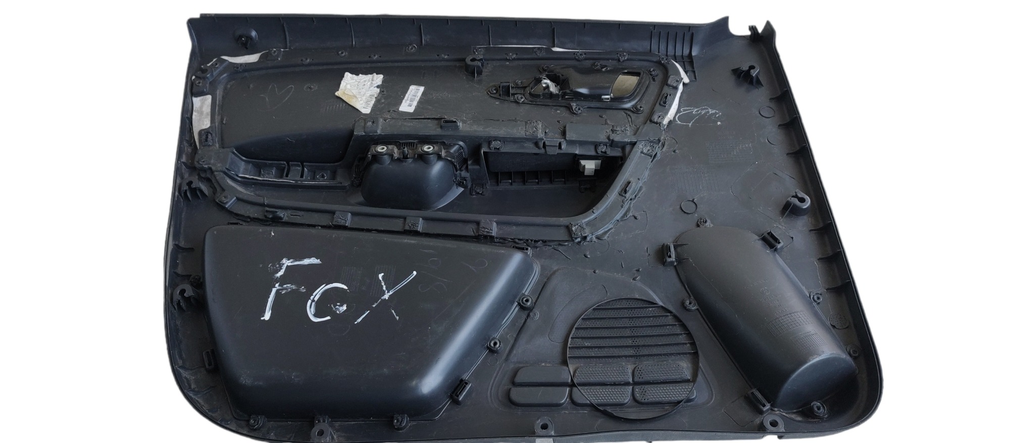 Forro De Porta Dianteira Direita Vw Fox 2011 Preto 4