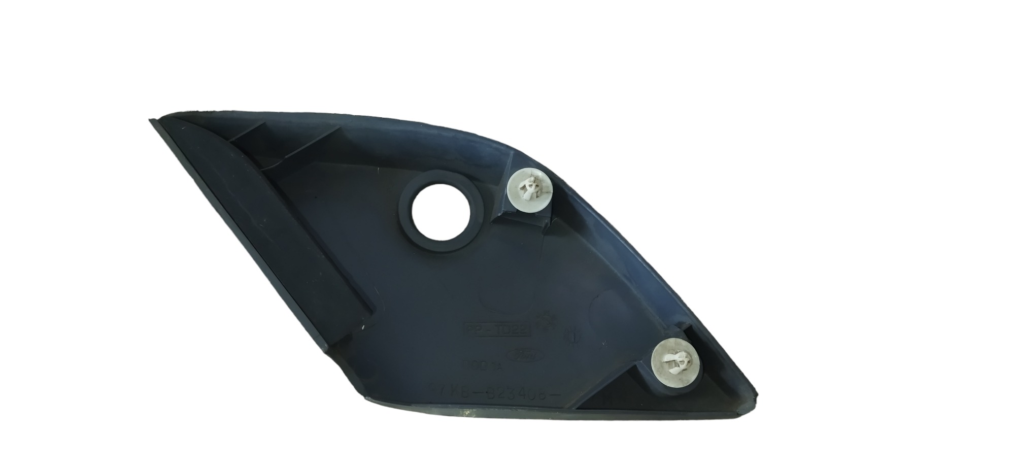 Moldura Interna Retrovisor Direito Ford Ka 1999 Cinza 6
