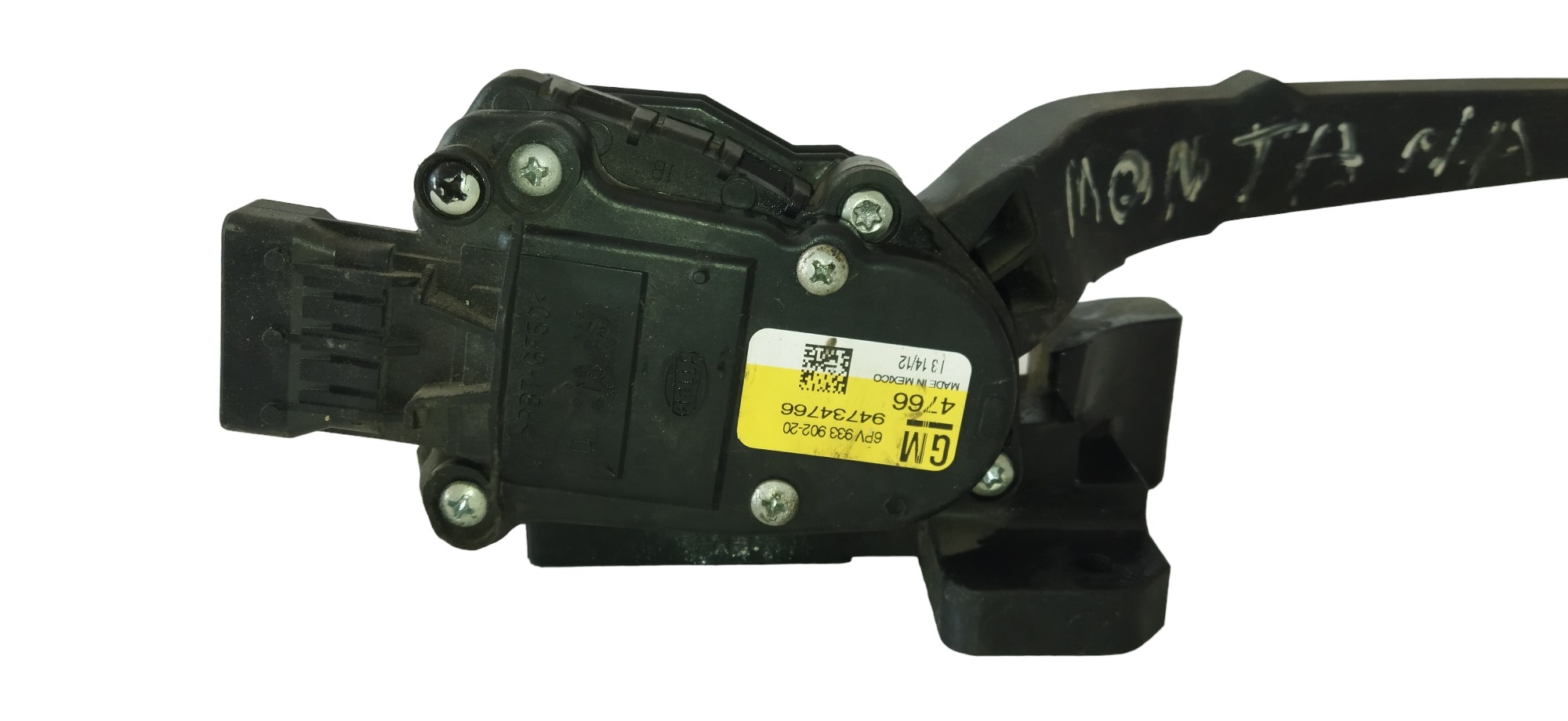 Pedal Acelerador Gm Agile Montana 5