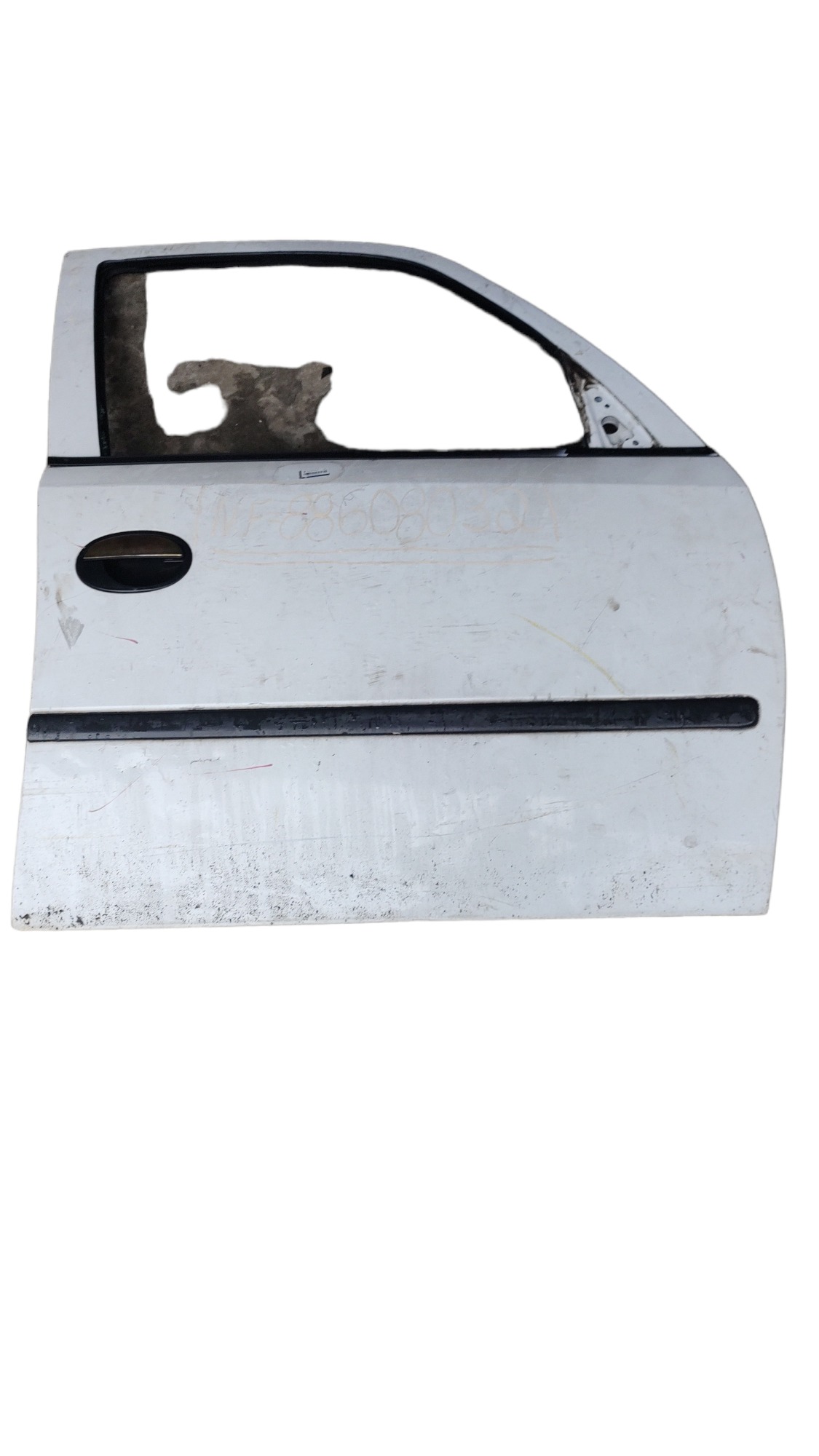 Porta Dianteira Direita Gm Meriva 2007 Branco 1