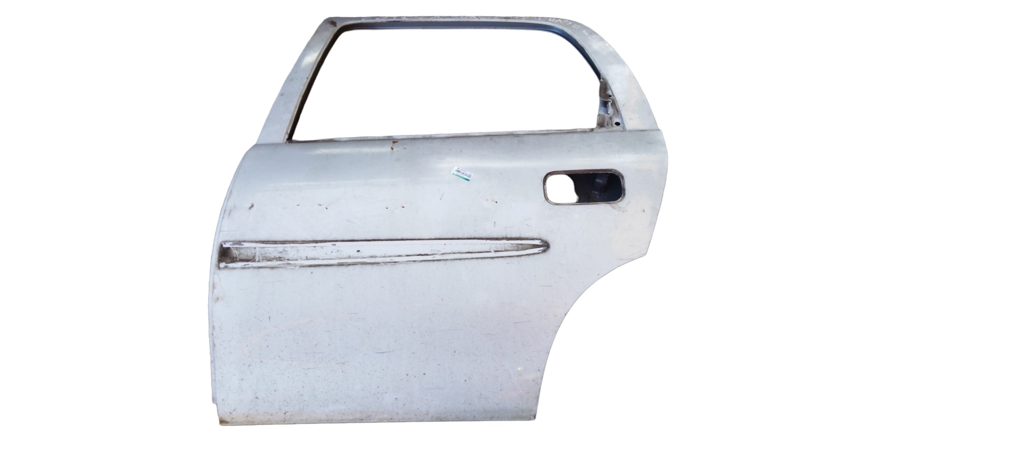 Porta Traseira Esquerda Gm Corsa Wind 2002 Traseira Esquerda Prata 1