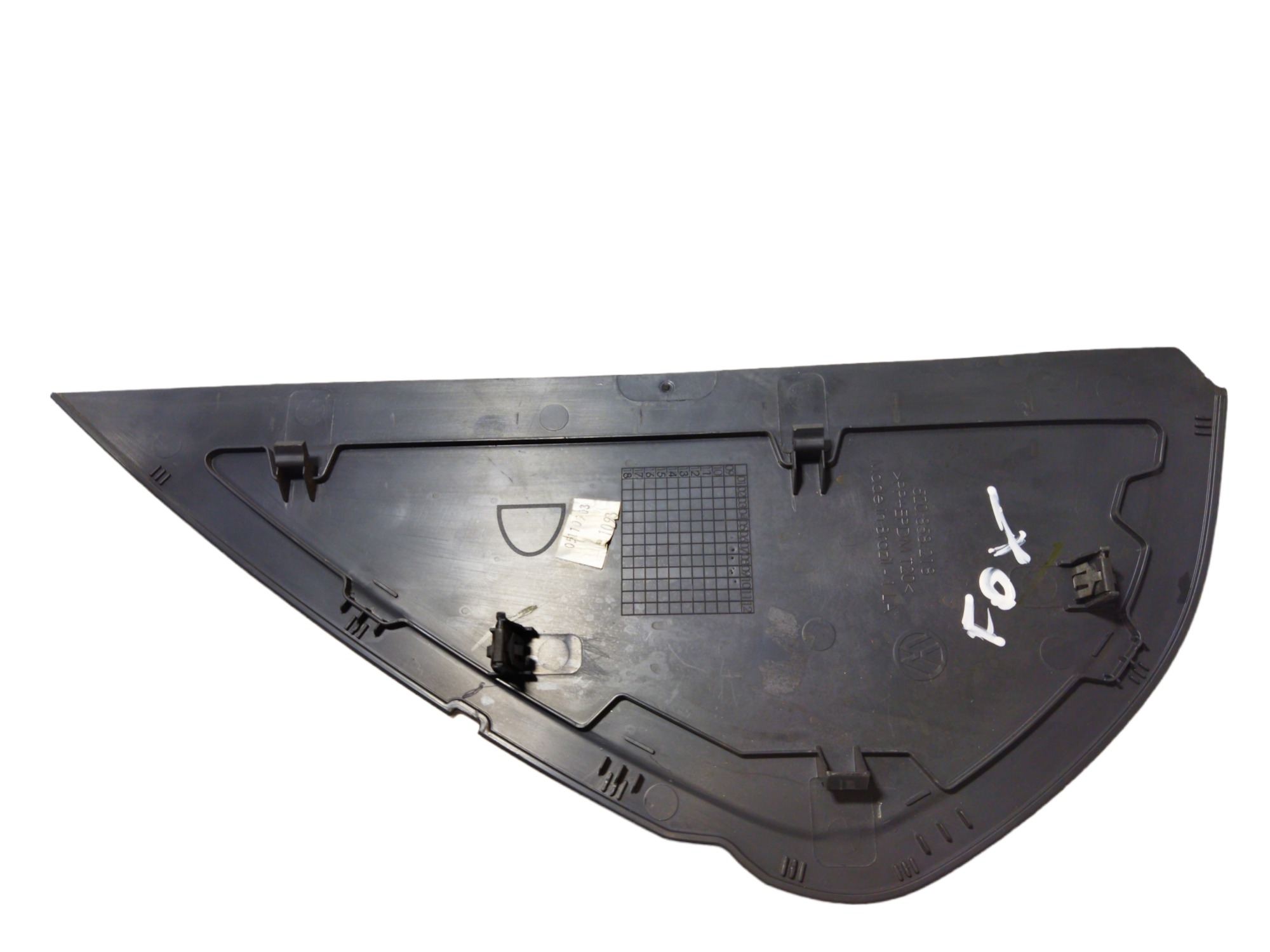 Moldura Acabamento Lateral Direita  Do Painel Vw Fox 4
